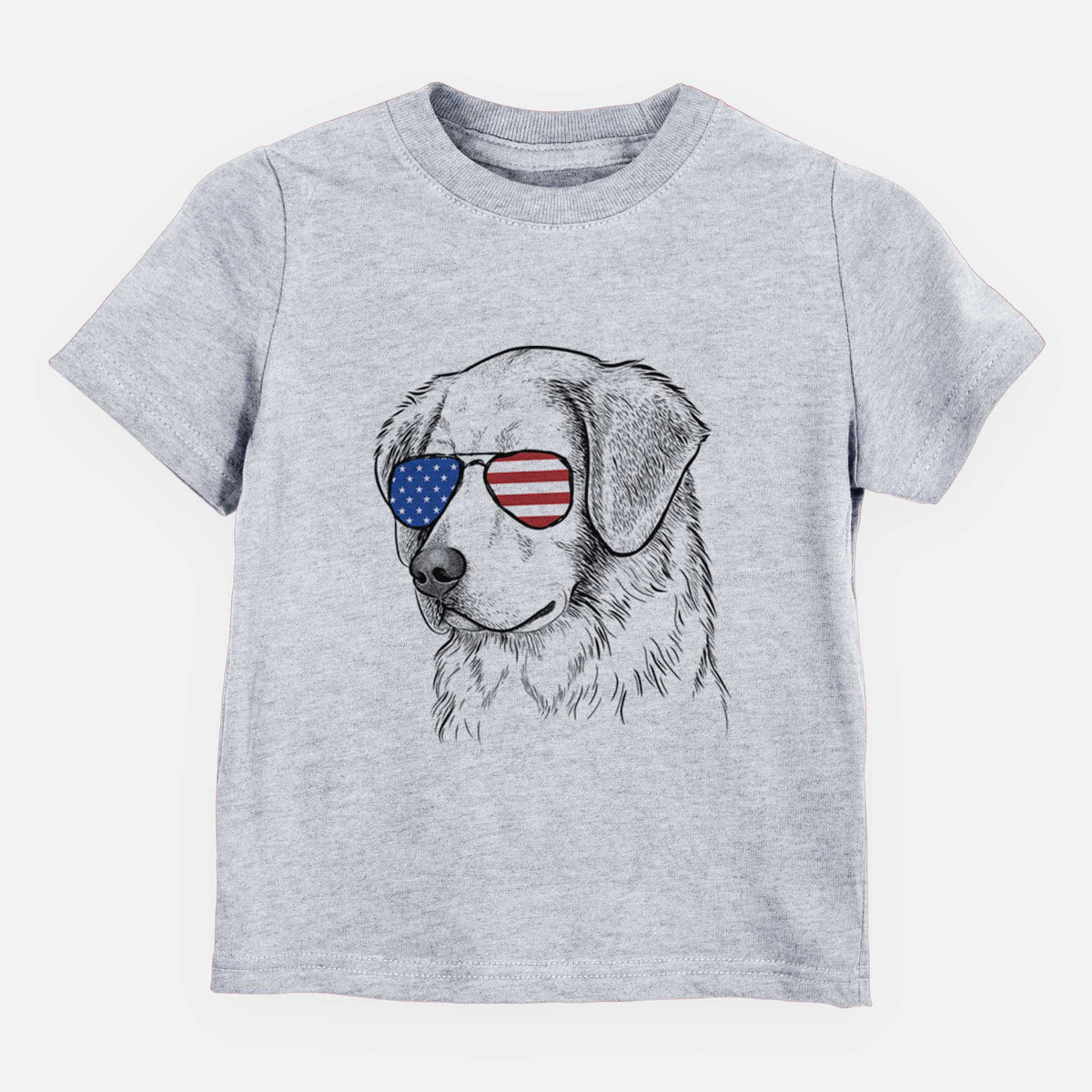 USA Kula the Golden Retriever - Kids/Youth/Toddler Shirt