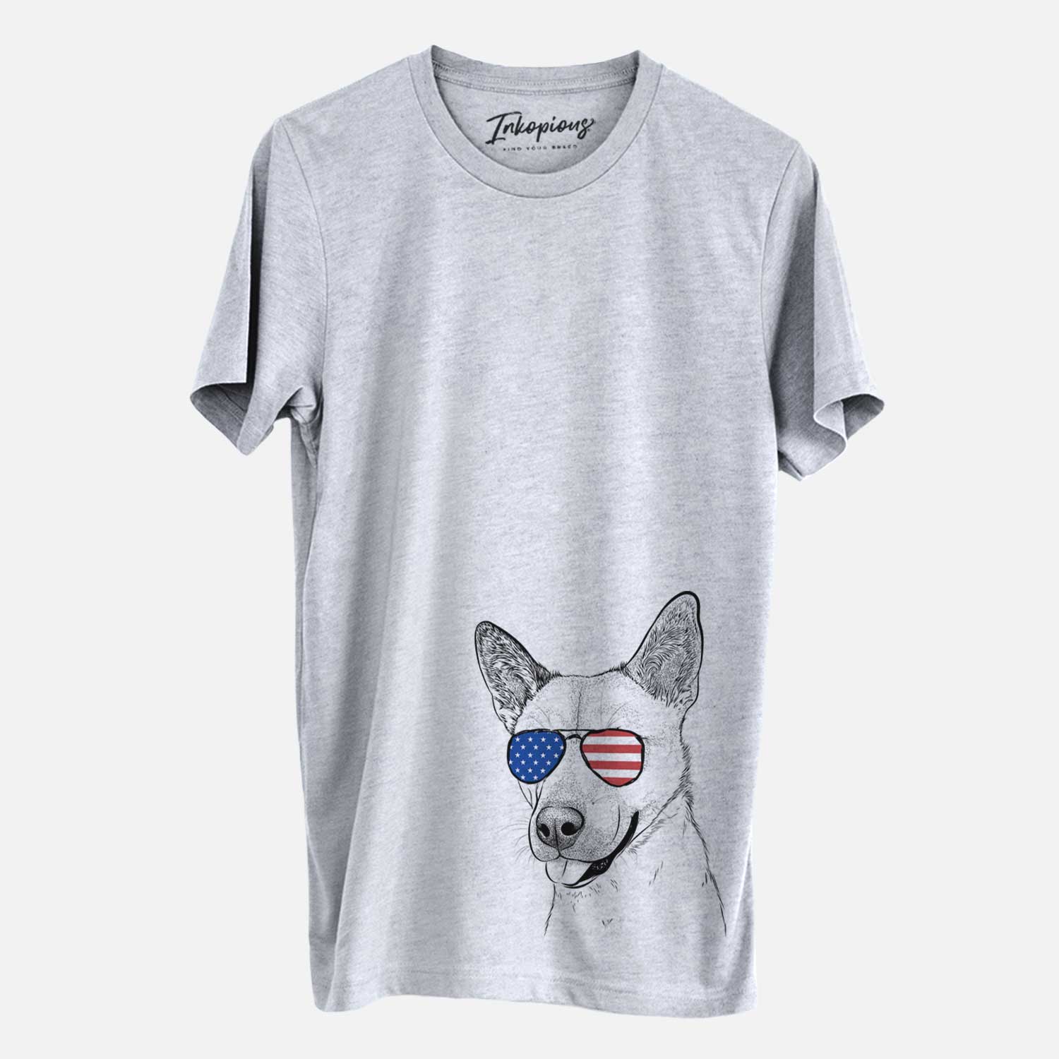 USA Kulfi the Jindo Shiba Inu Mix - Unisex Crewneck