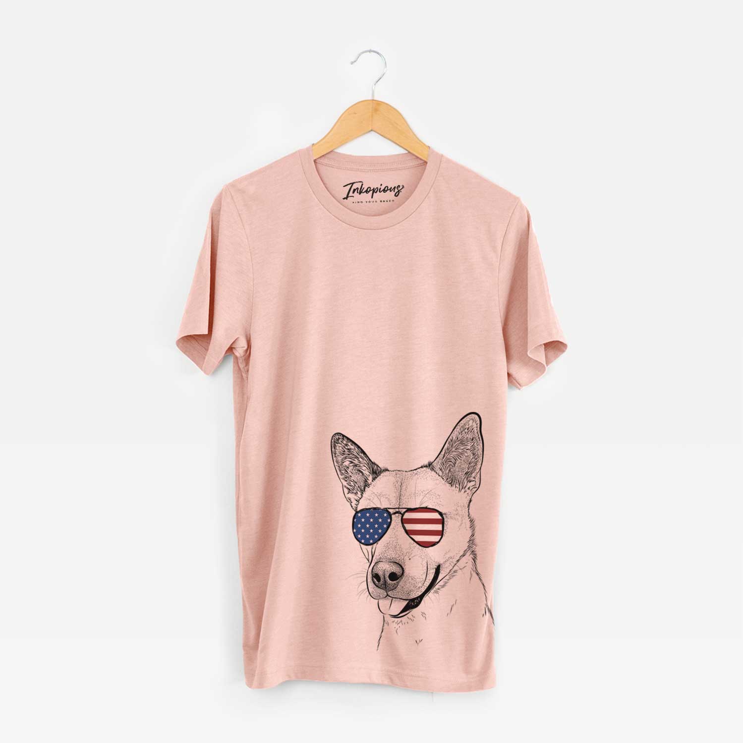 USA Kulfi the Jindo Shiba Inu Mix - Unisex Crewneck