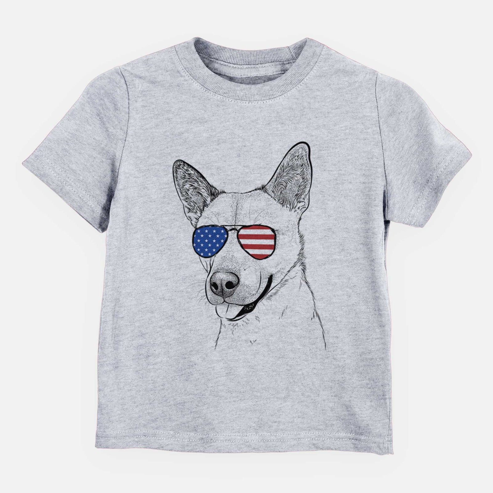 USA Kulfi the Jindo Shiba Inu Mix - Kids/Youth/Toddler Shirt