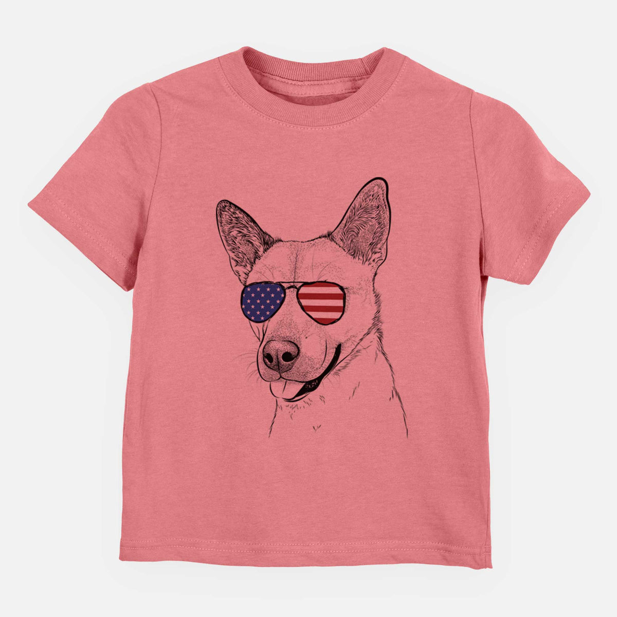 USA Kulfi the Jindo Shiba Inu Mix - Kids/Youth/Toddler Shirt