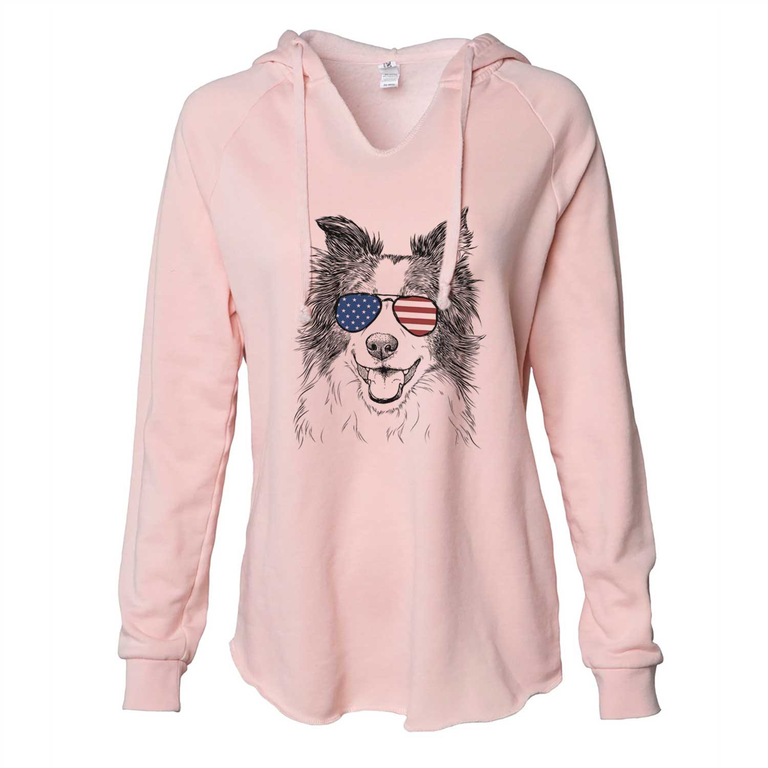 USA Kylee the Border Collie - Cali Wave Hooded Sweatshirt
