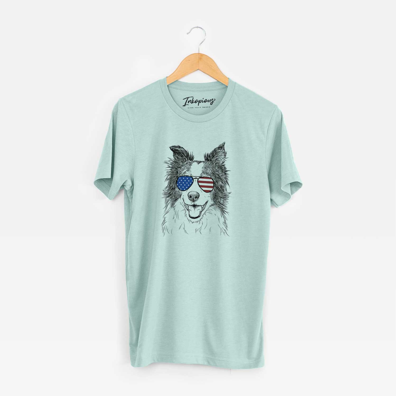 USA Kylee the Border Collie - Unisex Crewneck