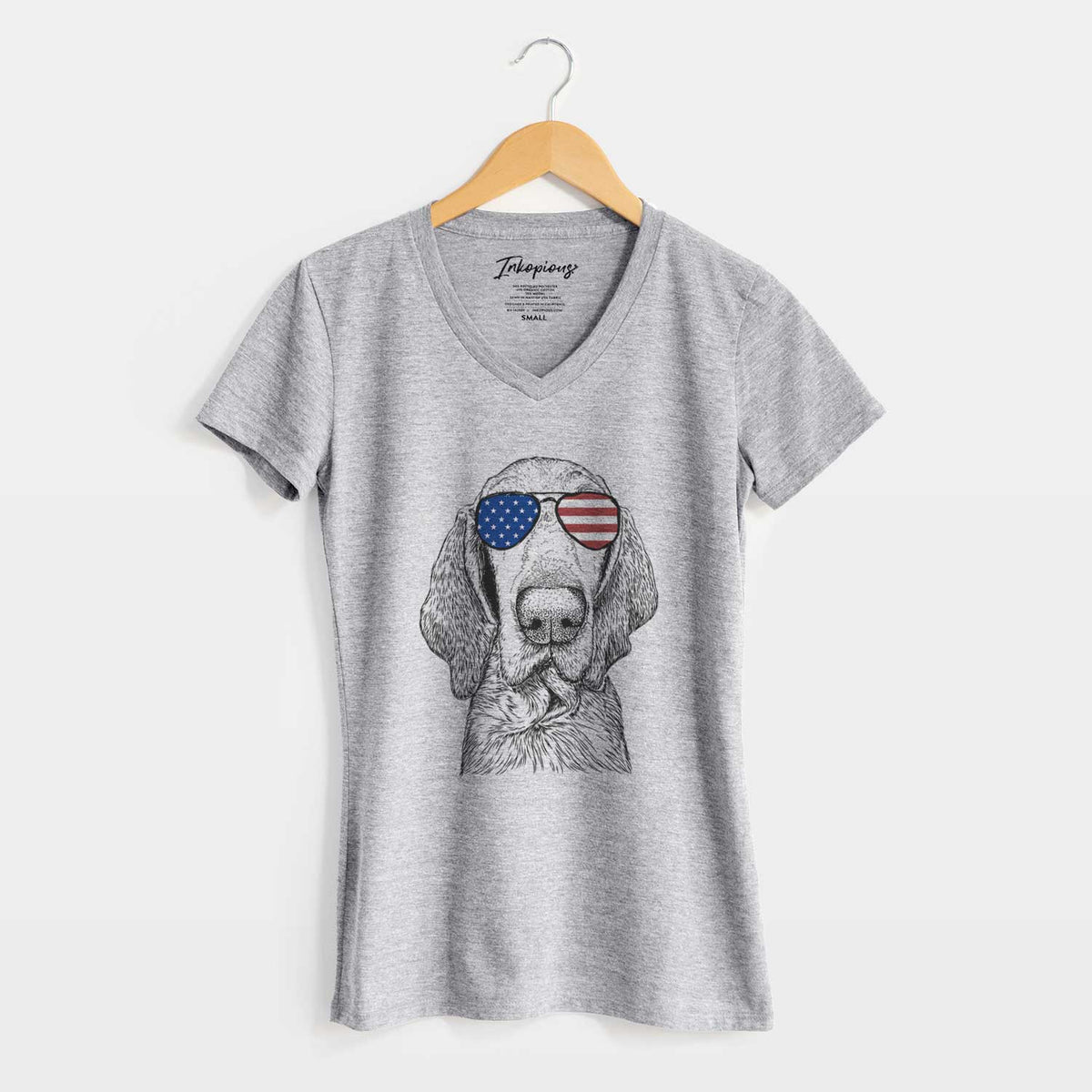 USA Kylie the Bracco Italiano - Women&#39;s Perfect V-neck Shirt