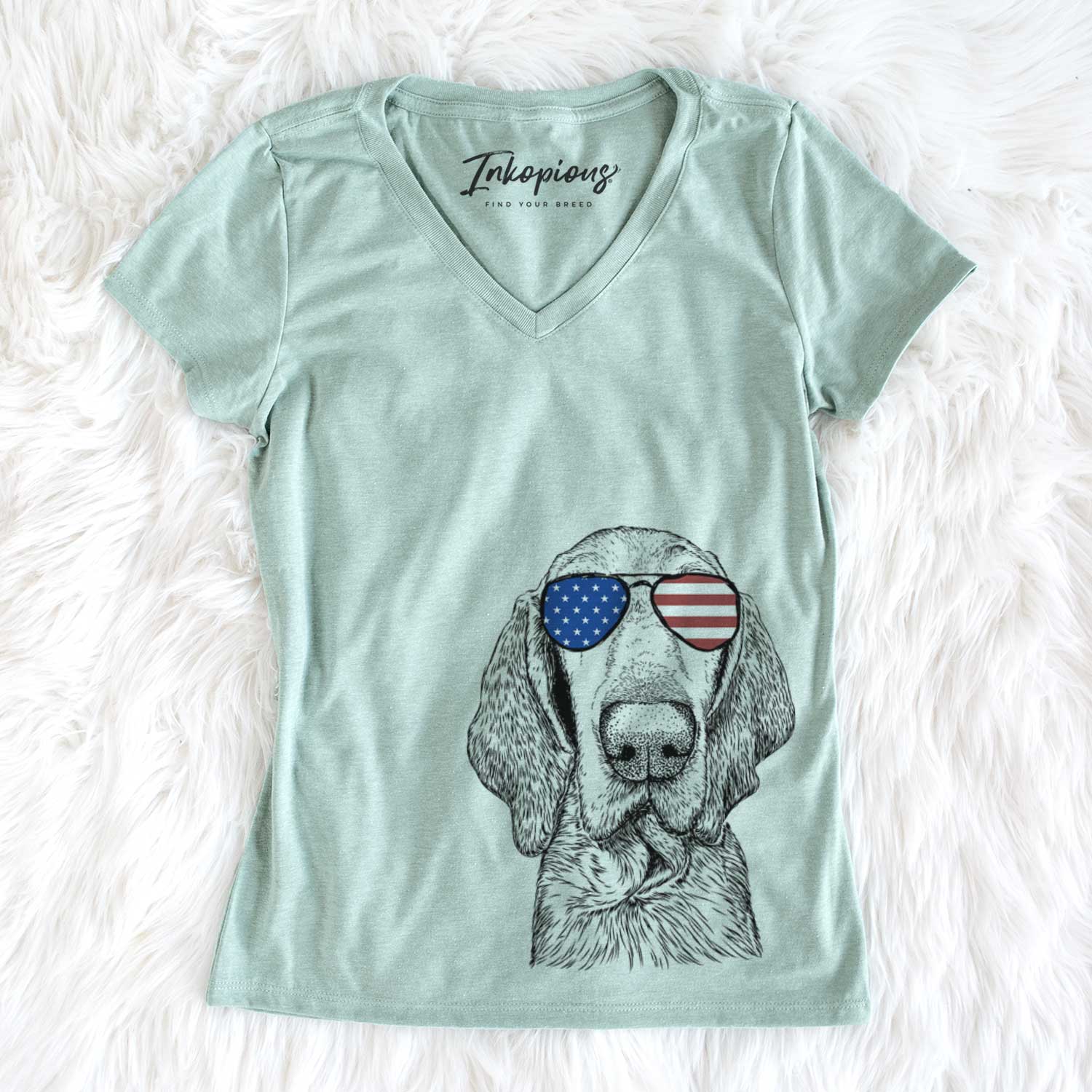 USA Kylie the Bracco Italiano - Women's Perfect V-neck Shirt