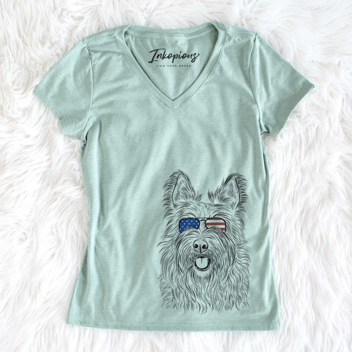 USA Kyros the Berger Picard - Women's Perfect V-neck Shirt