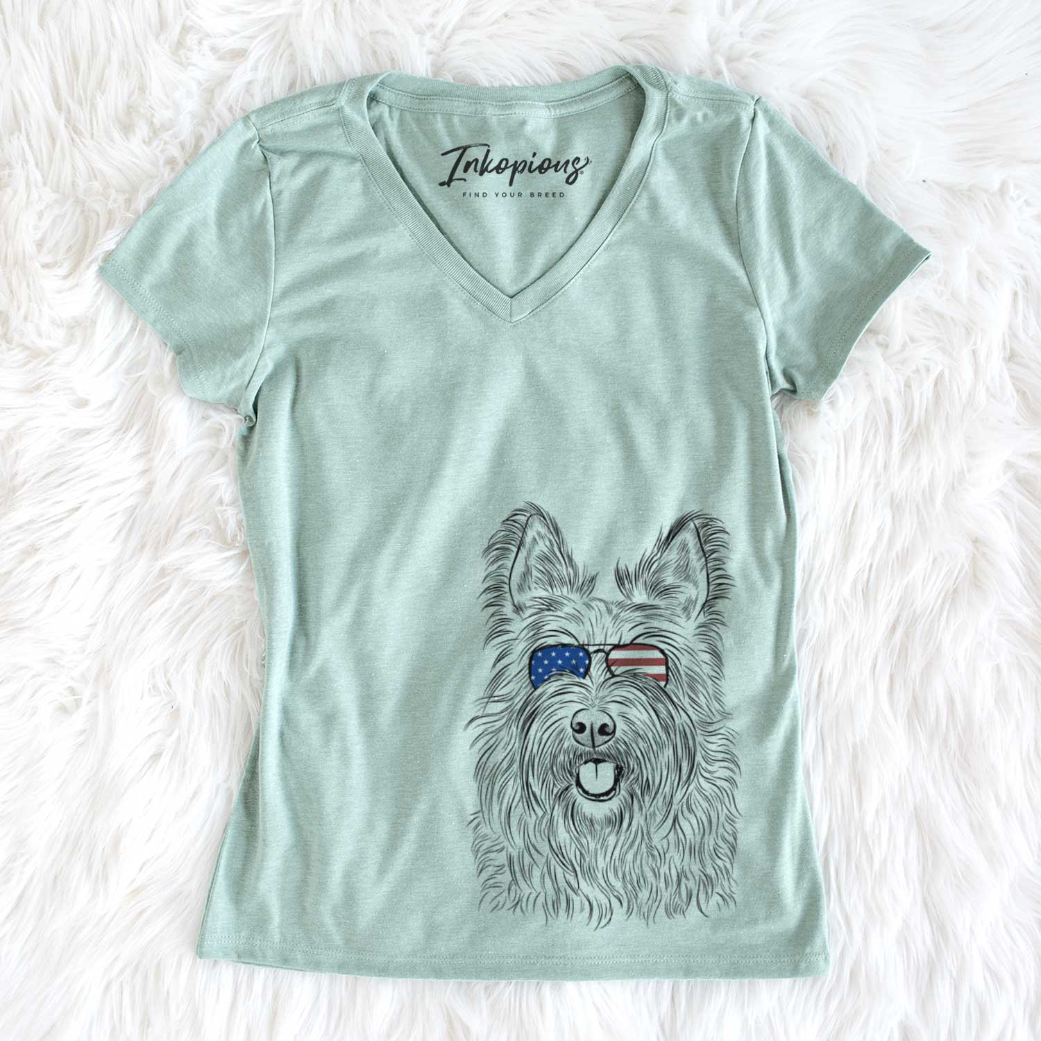 USA Kyros the Berger Picard - Women's Perfect V-neck Shirt