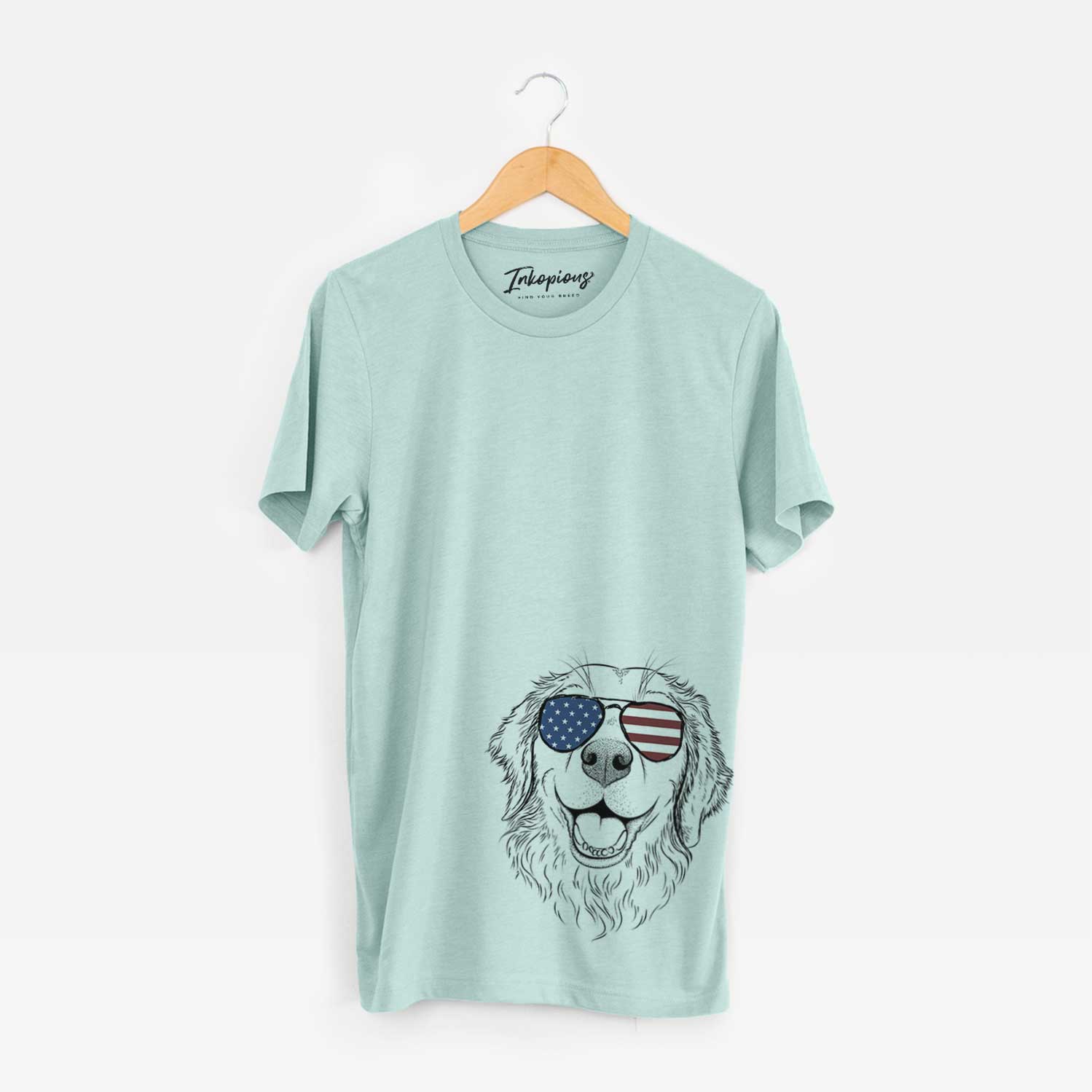 USA Legend the Golden Retriever - Unisex Crewneck