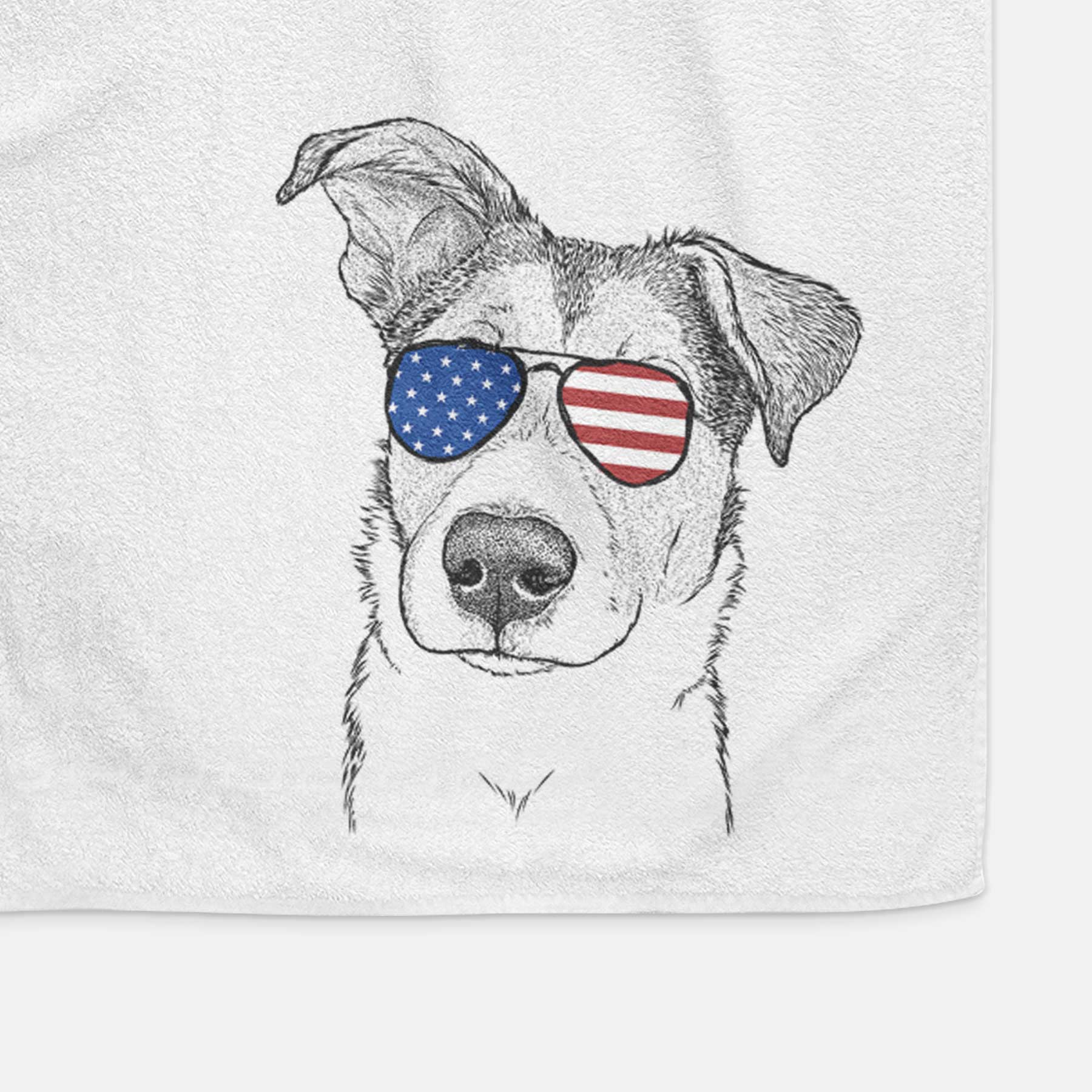 Leia the Mixed Breed Decorative Hand Towel