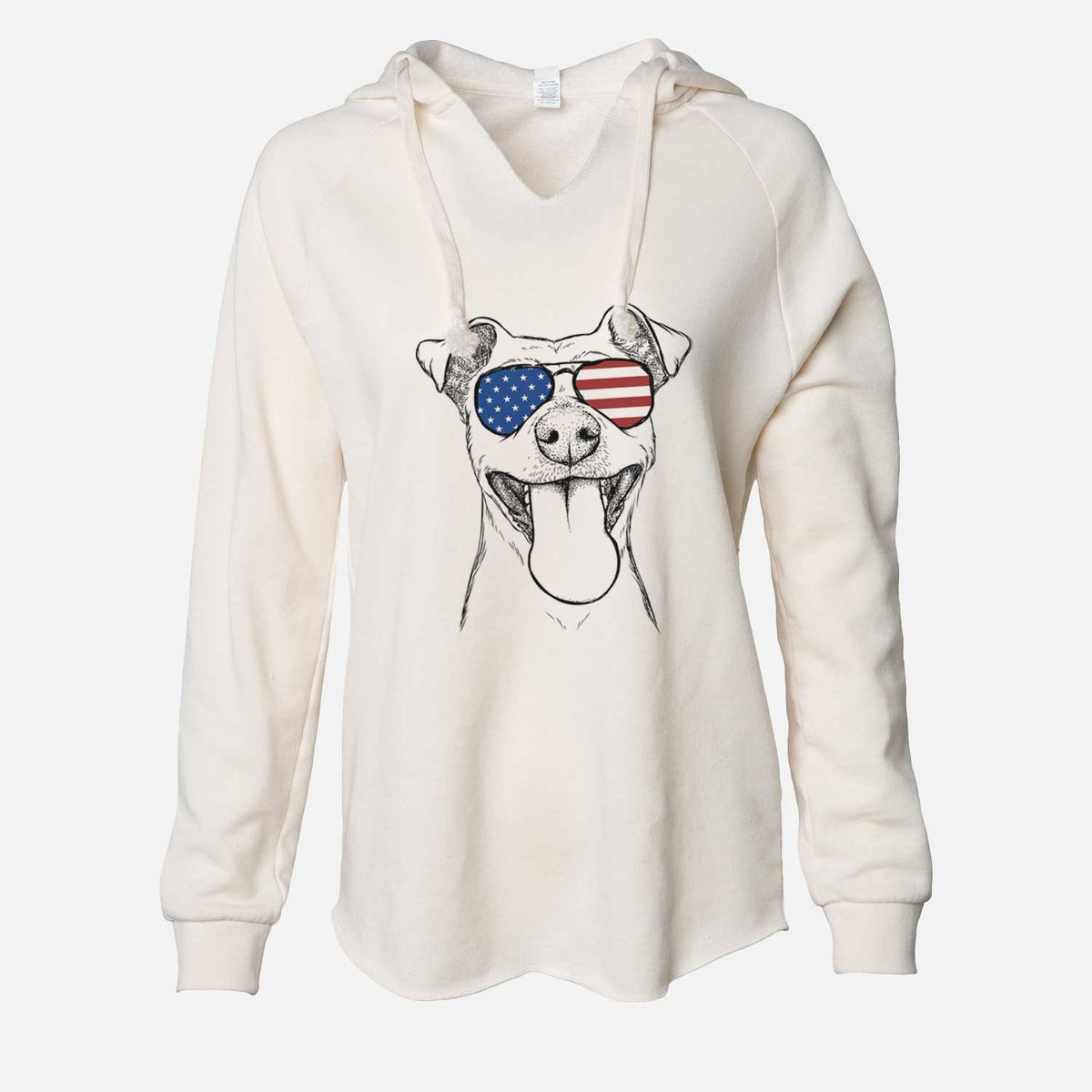 USA Lemmie the Mixed Breed - Cali Wave Hooded Sweatshirt
