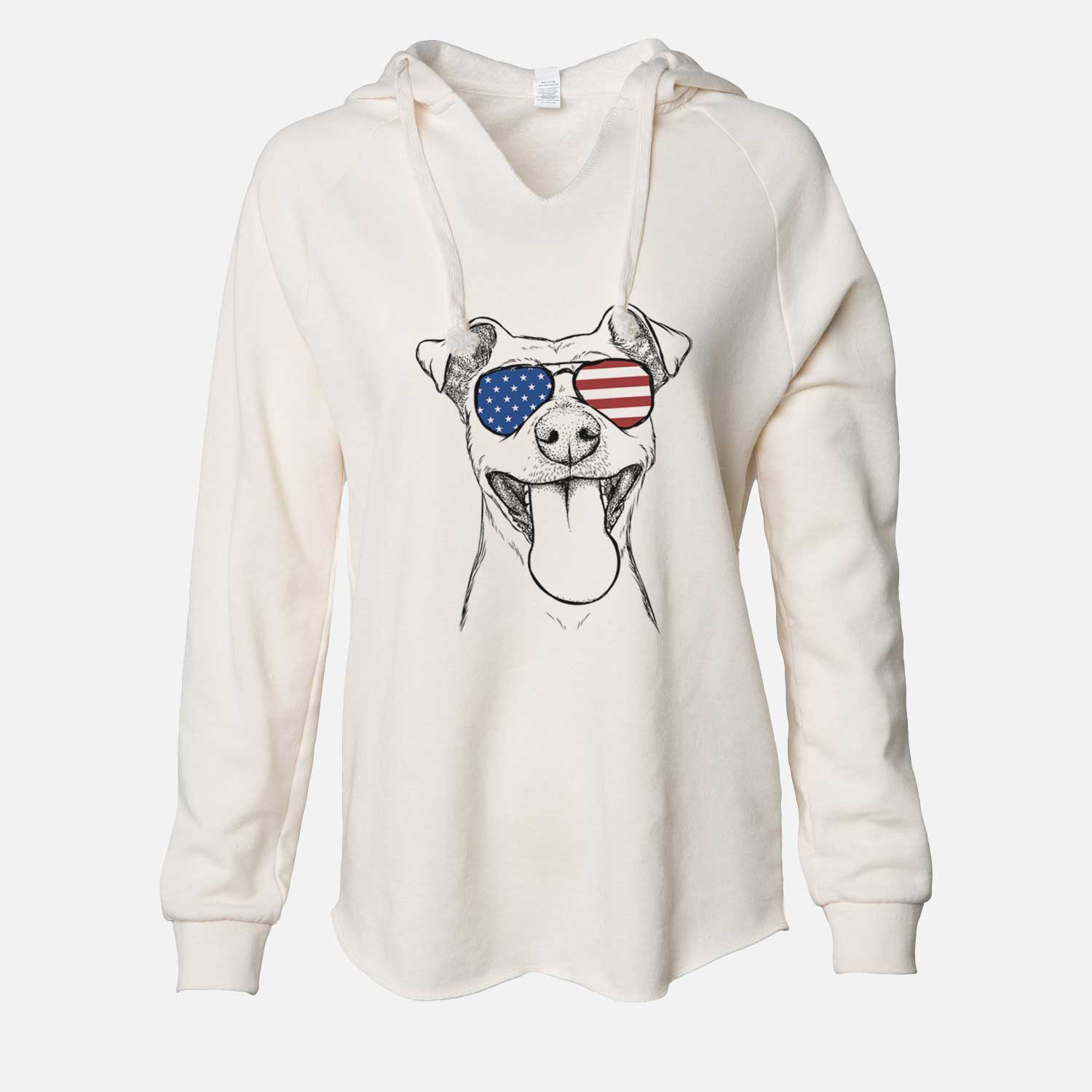 USA Lemmie the Mixed Breed - Cali Wave Hooded Sweatshirt