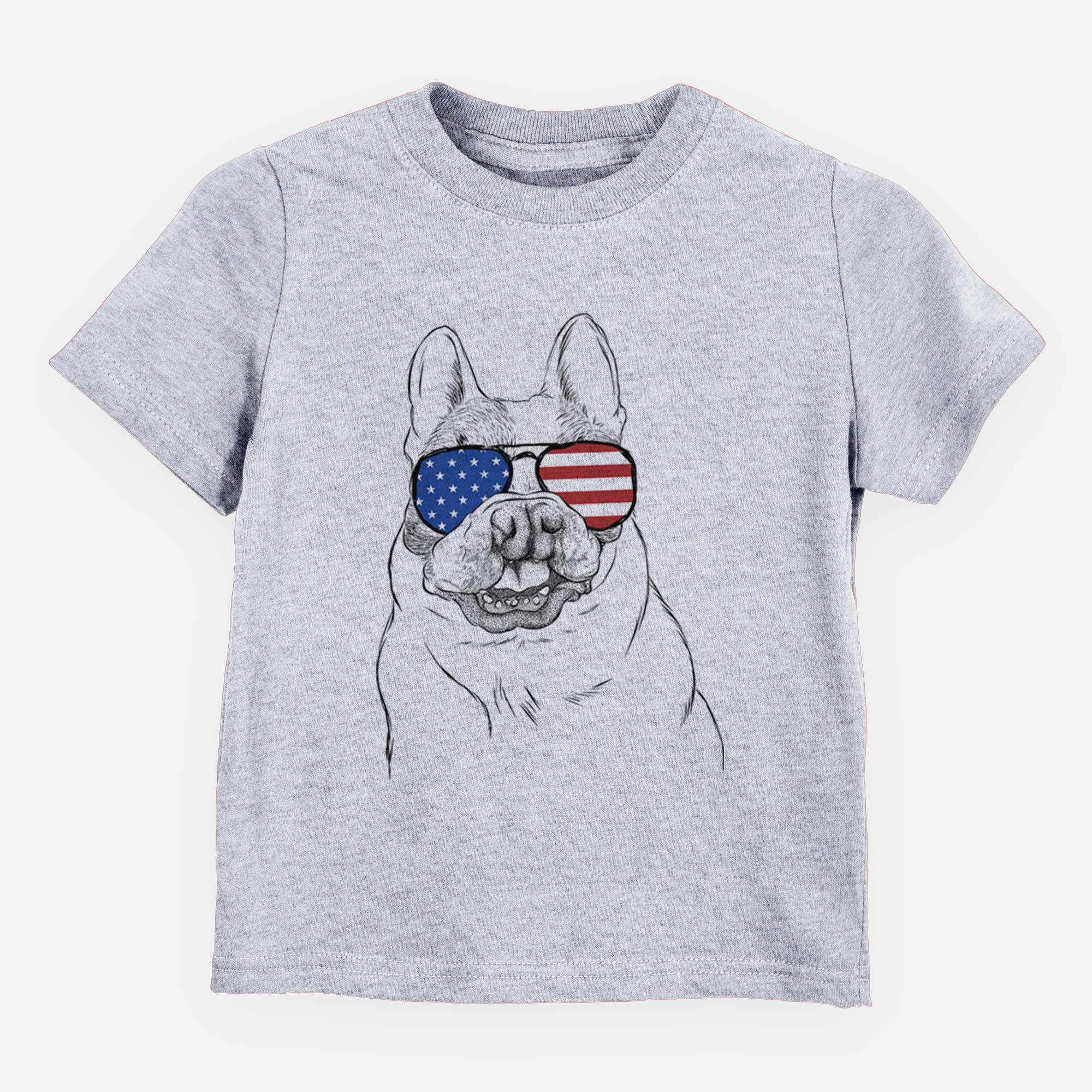 USA Lentil the French Bulldog - Kids/Youth/Toddler Shirt