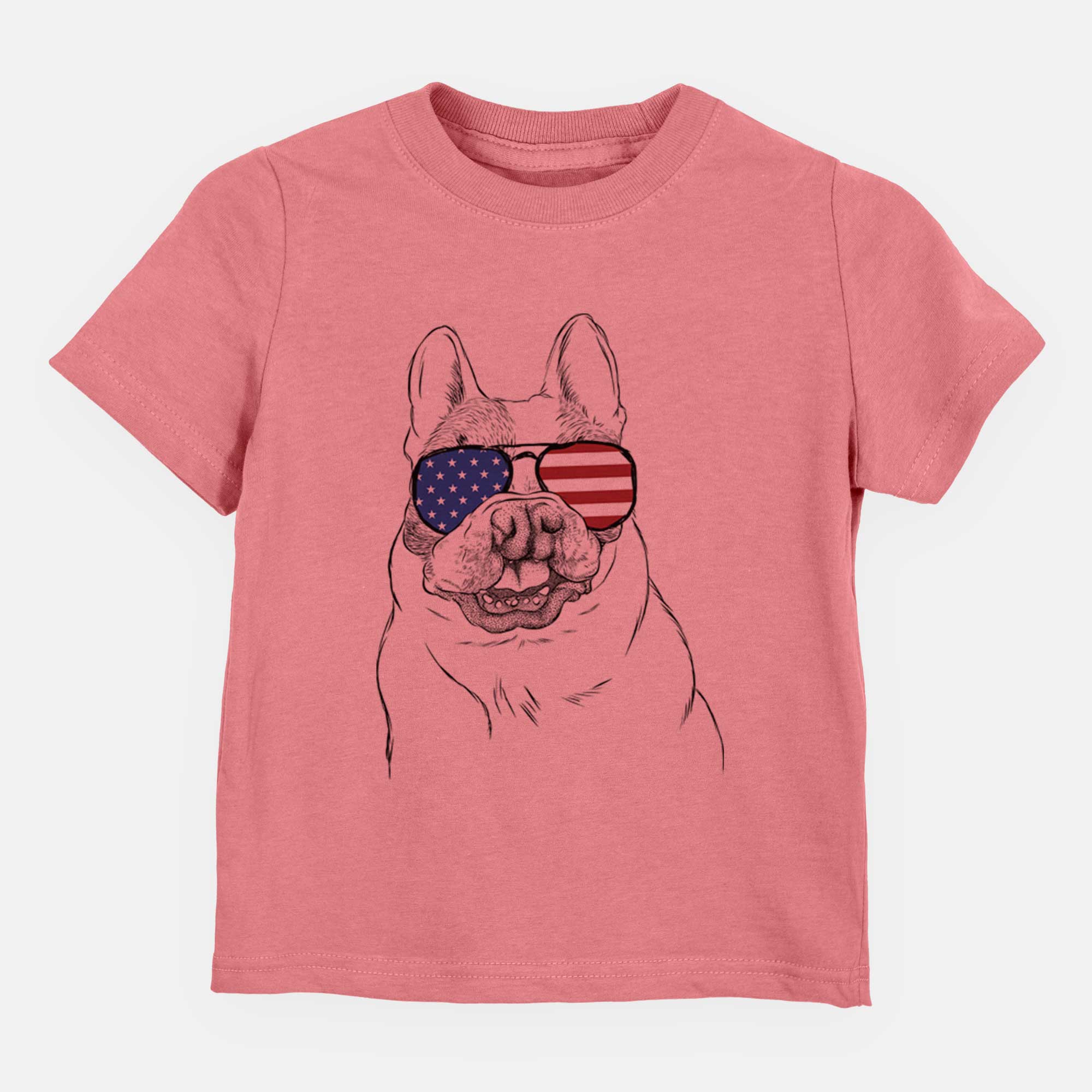 USA Lentil the French Bulldog - Kids/Youth/Toddler Shirt