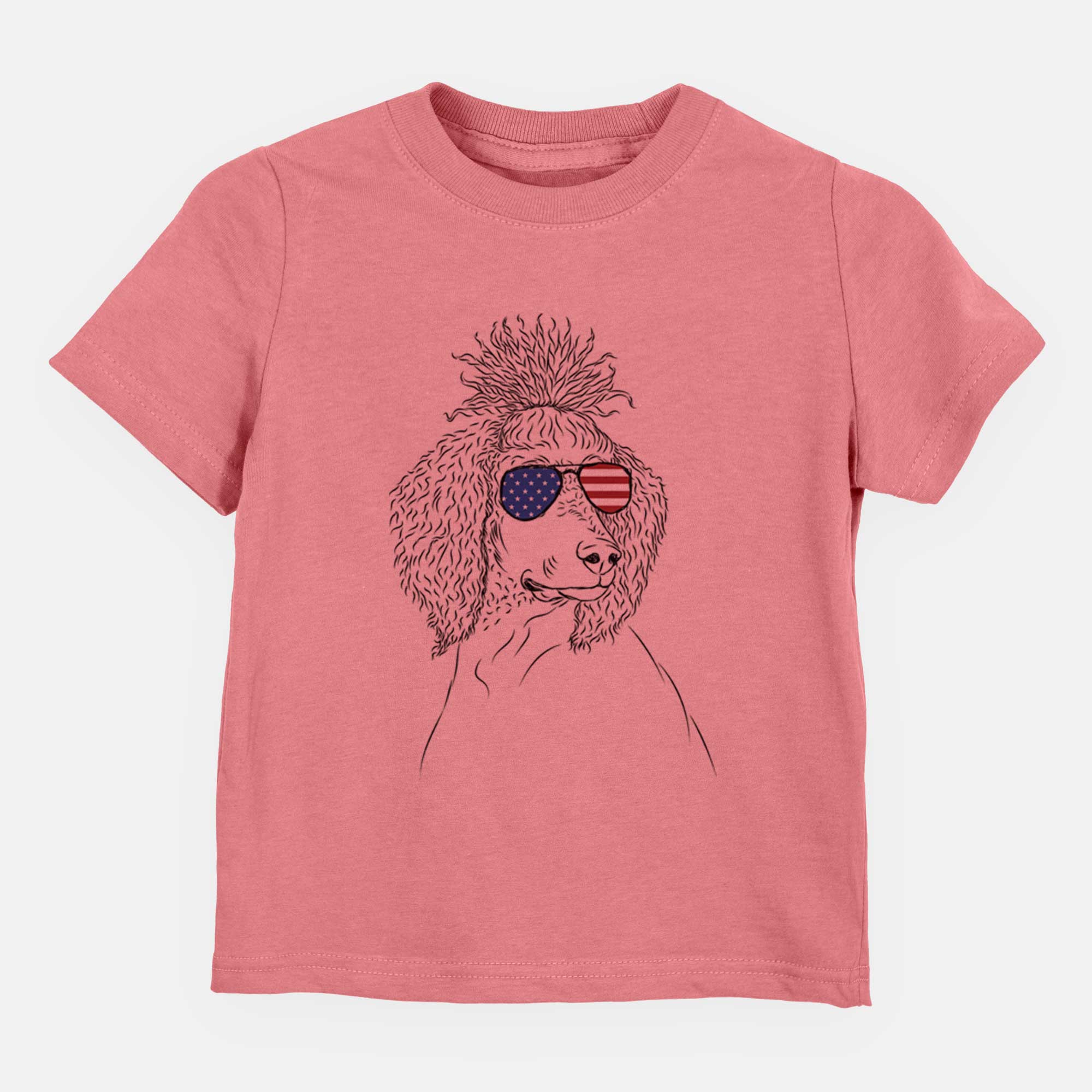 USA Leo the Poodle - Kids/Youth/Toddler Shirt