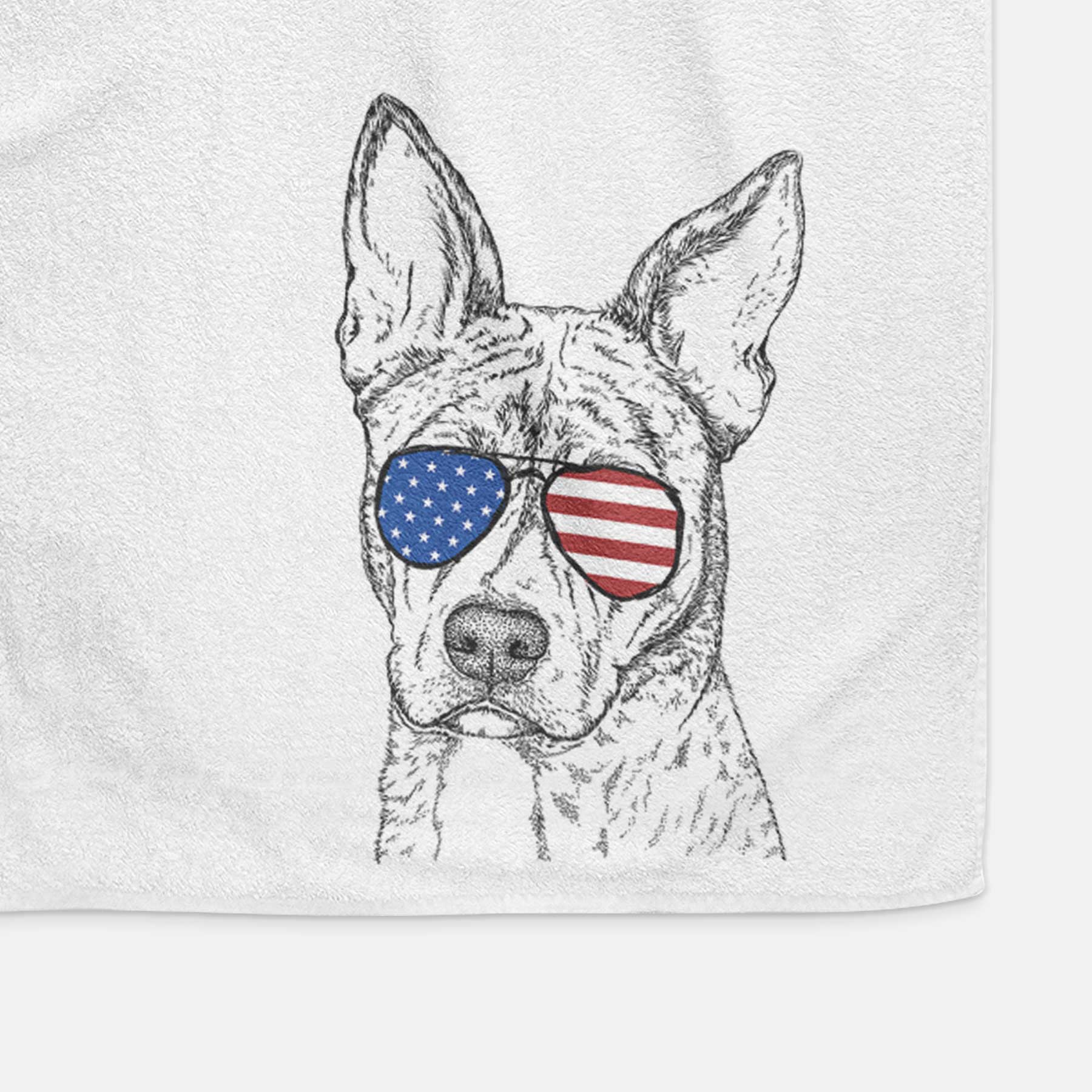 Leo the Ibizan Hound Bull Mastiff Mix Decorative Hand Towel