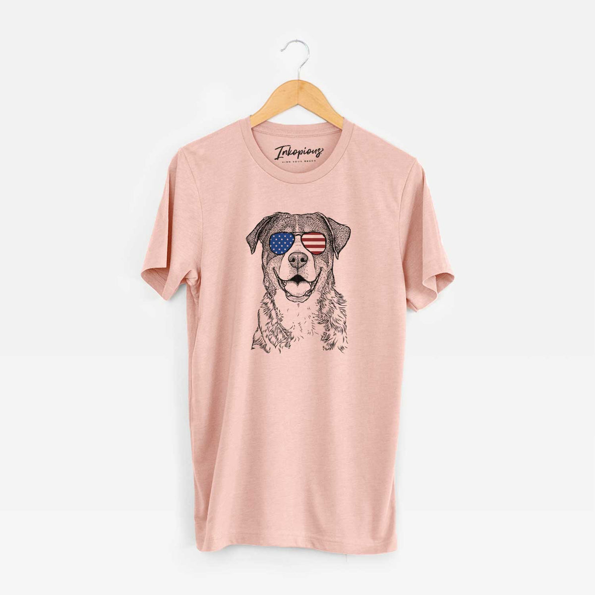 USA Leon the Greater Swiss Mountain Dog - Unisex Crewneck