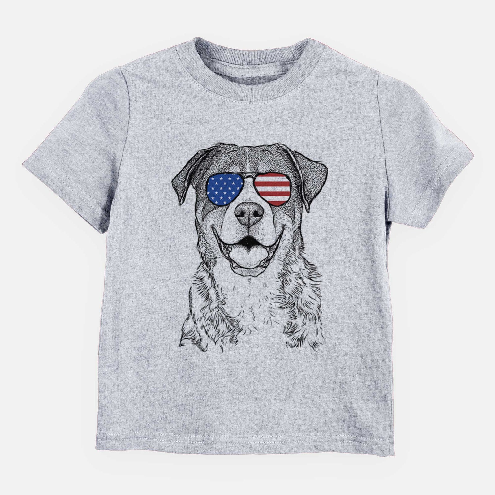 USA Leon the Greater Swiss Mountain Dog - Kids/Youth/Toddler Shirt