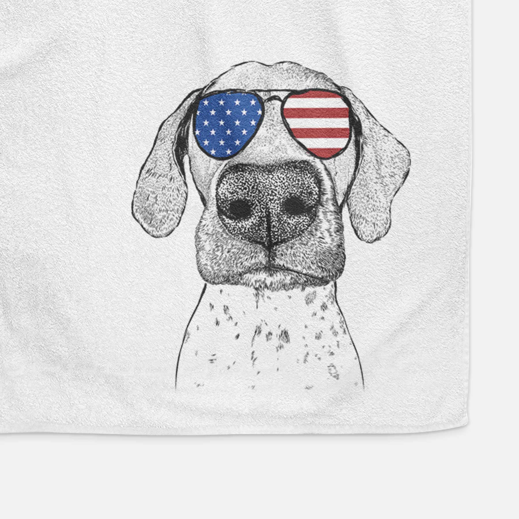 Leroy the German Shorthaired Pointer Decorative Hand Towel