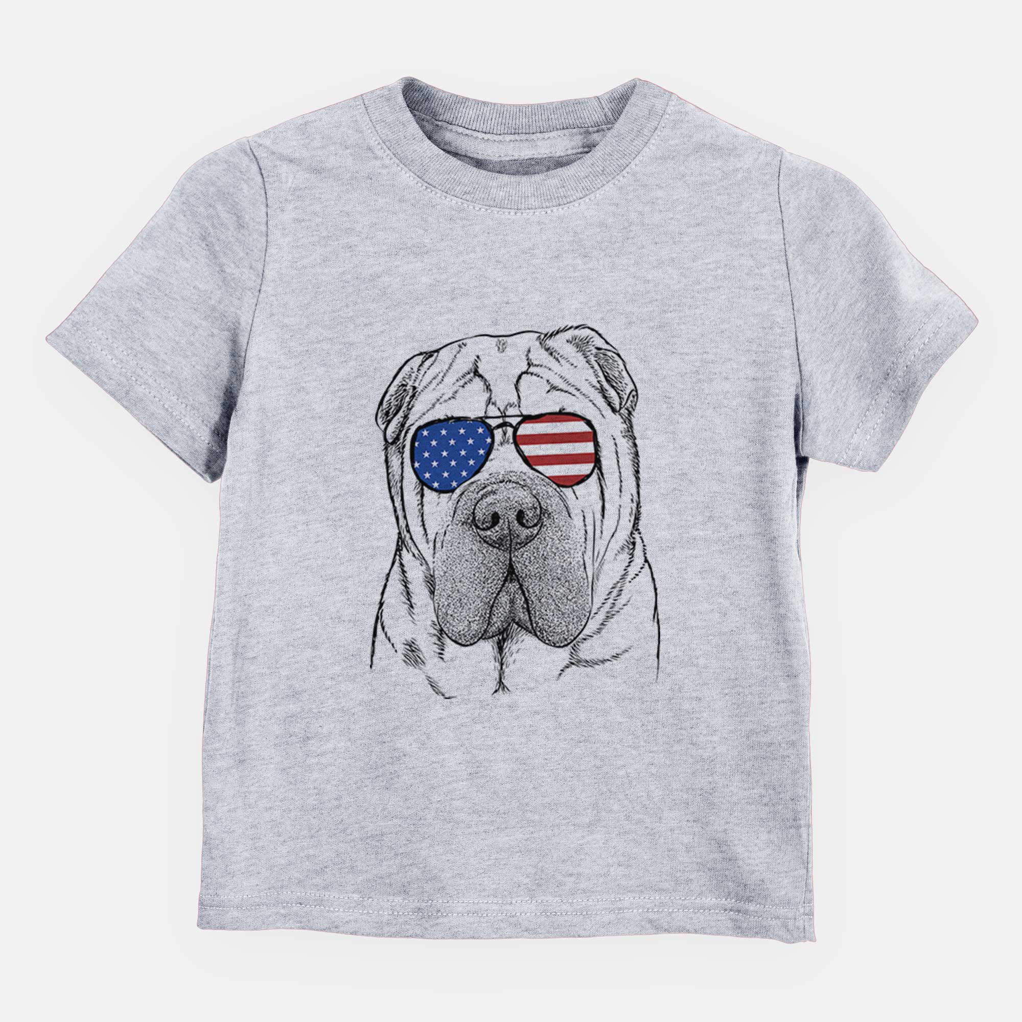 USA Lilly the Shar Pei - Kids/Youth/Toddler Shirt