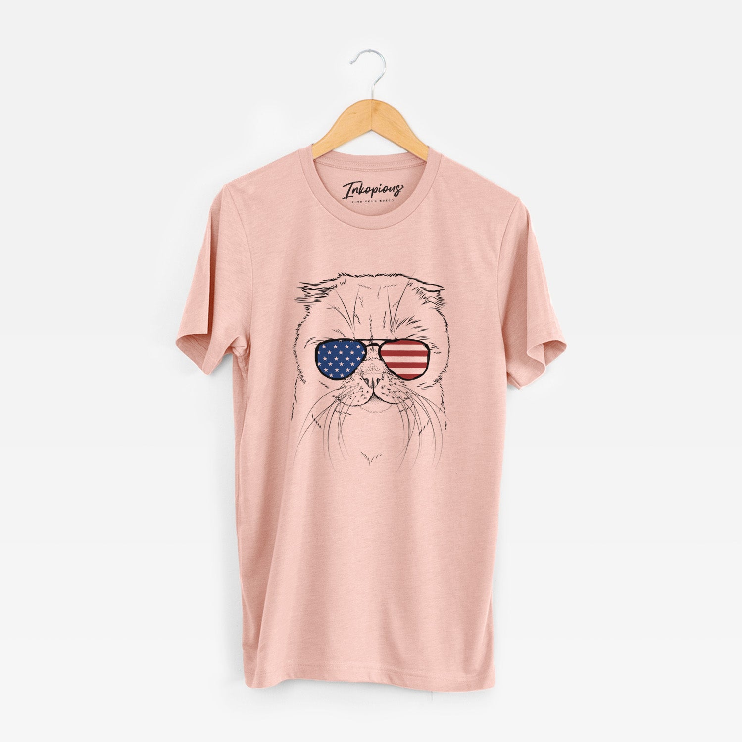 USA Lina the Exotic Fold Cat - Unisex Crewneck
