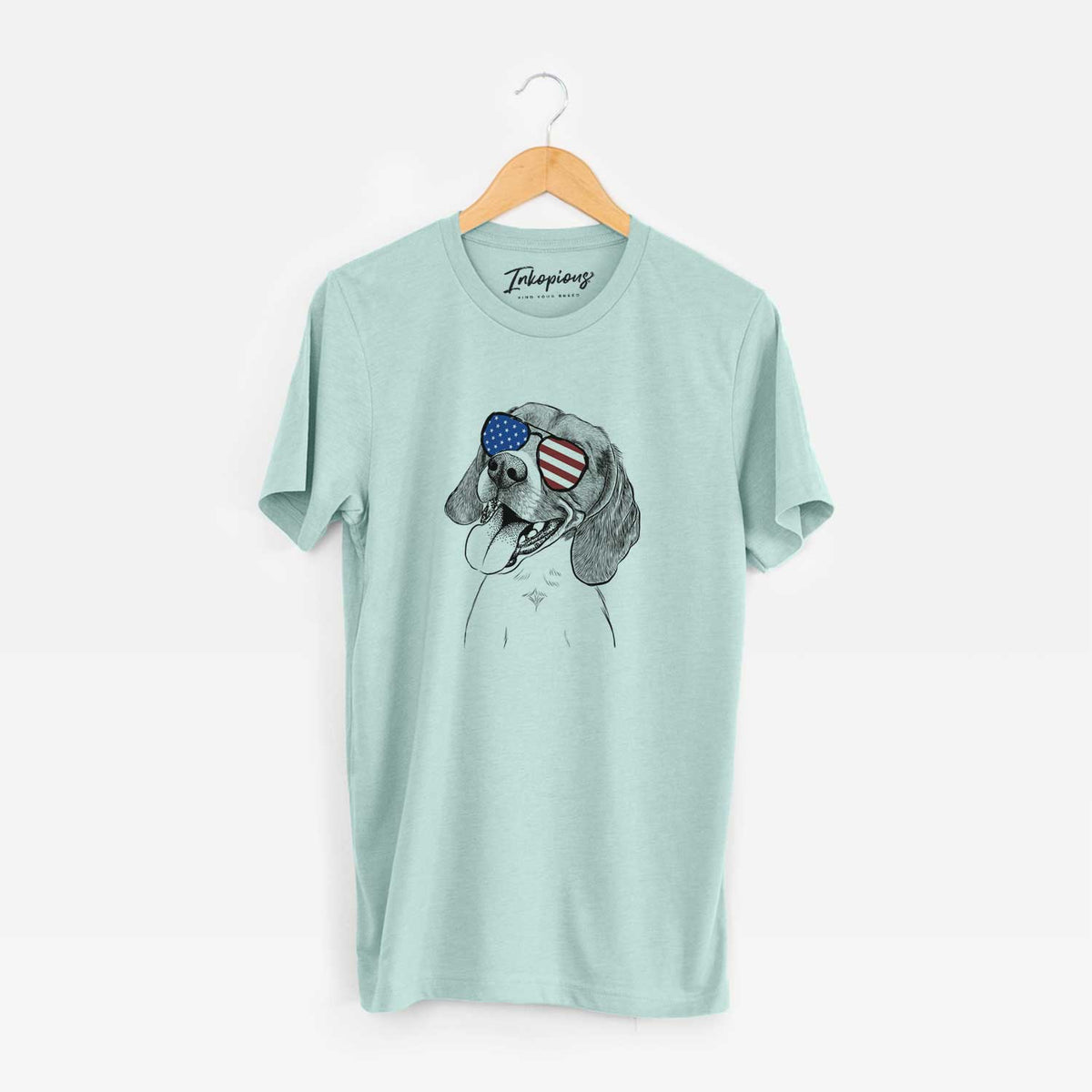 USA Little Bandit the Beagle - Unisex Crewneck