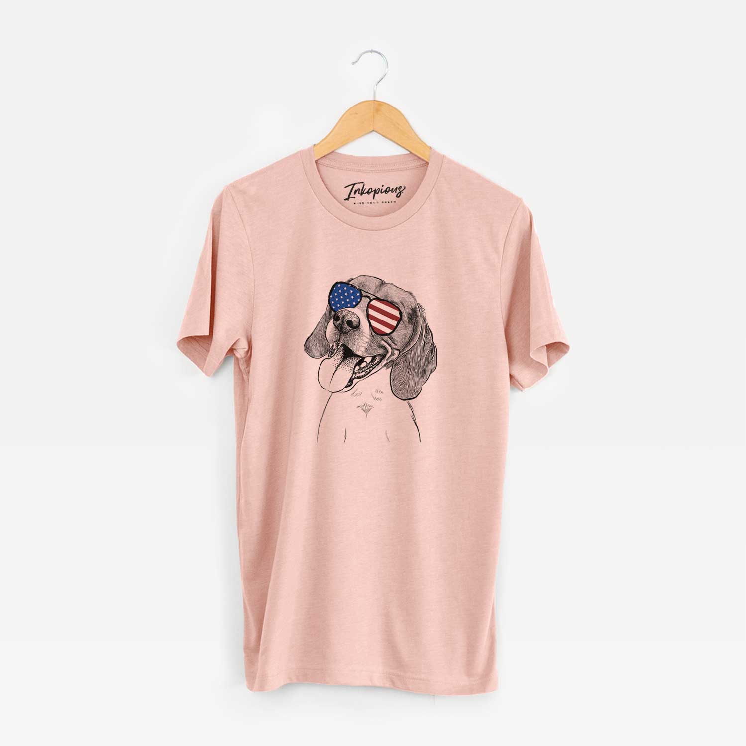 USA Little Bandit the Beagle - Unisex Crewneck