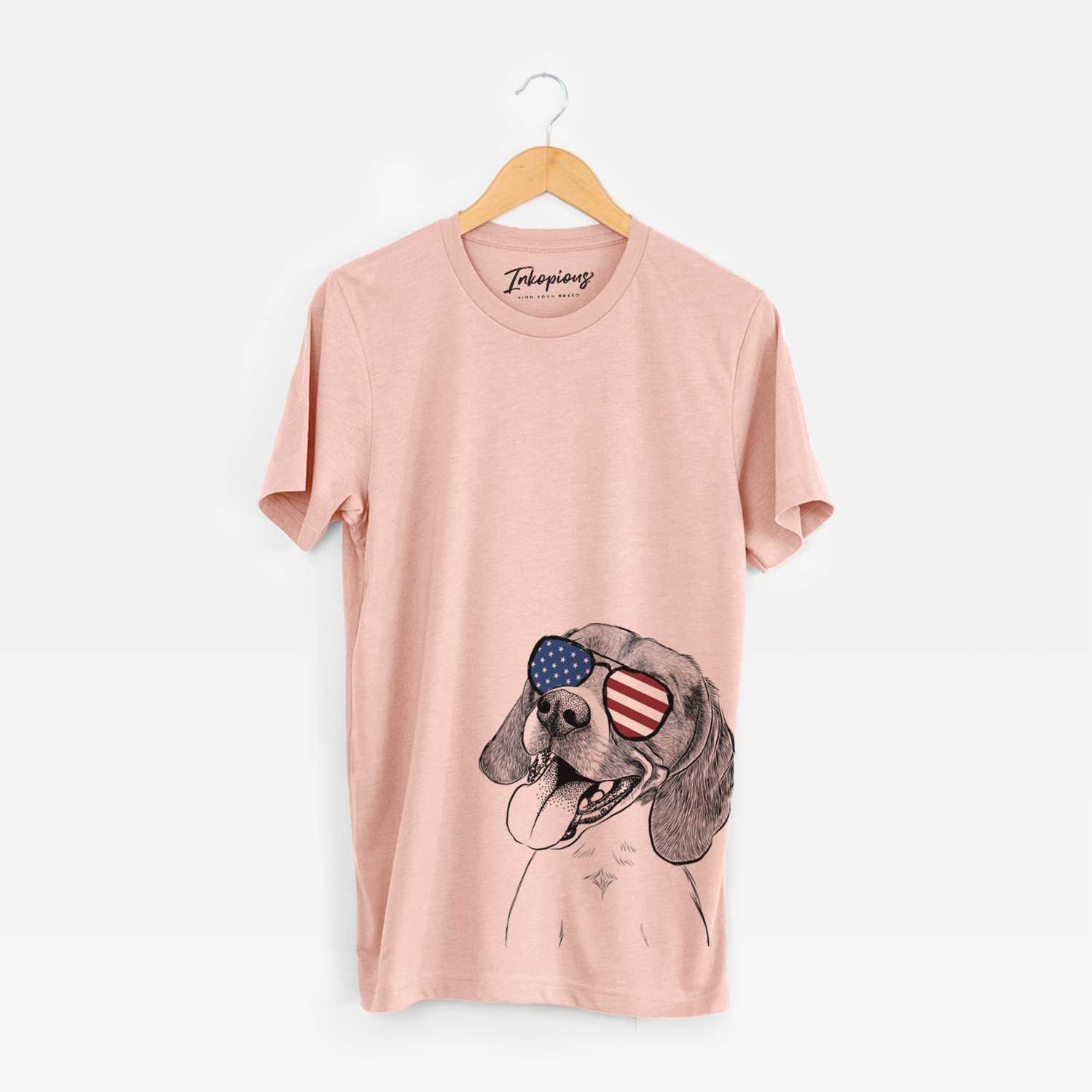 USA Little Bandit the Beagle - Unisex Crewneck