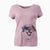 USA Little Man the Puggle - Women's Perfect V-neck Shirt