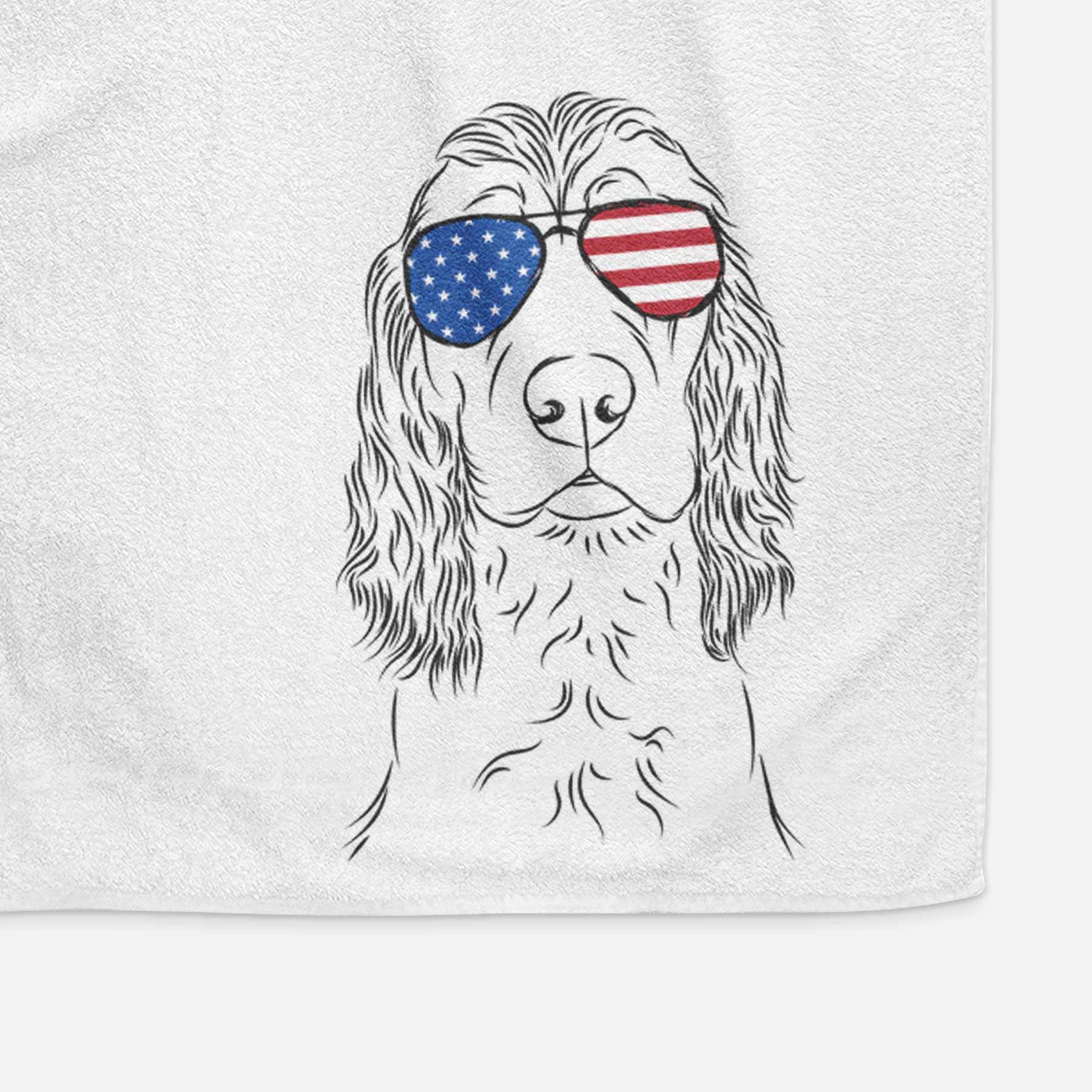 Logan the Cocker Spaniel Decorative Hand Towel