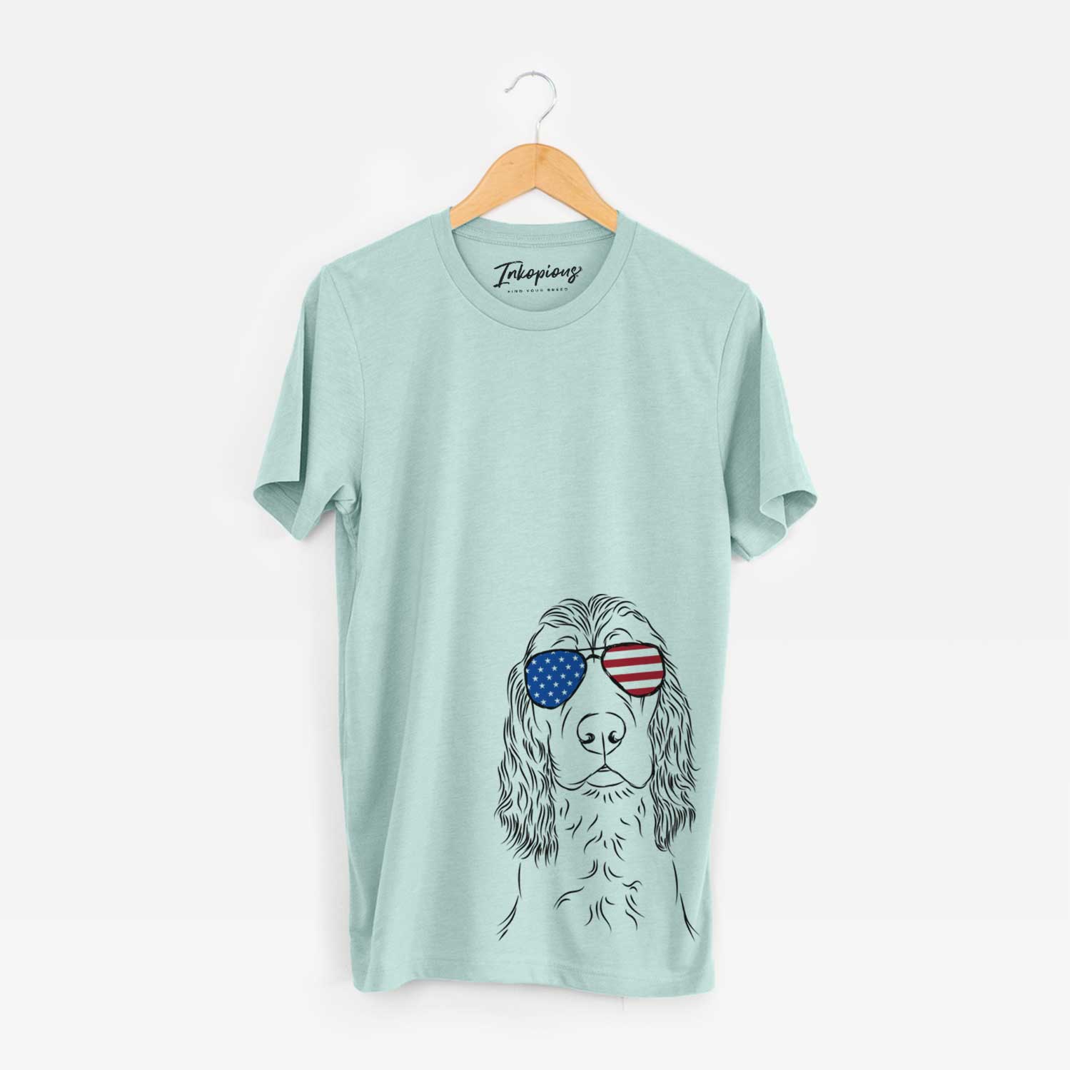 USA Logan the Cocker Spaniel - Unisex Crewneck