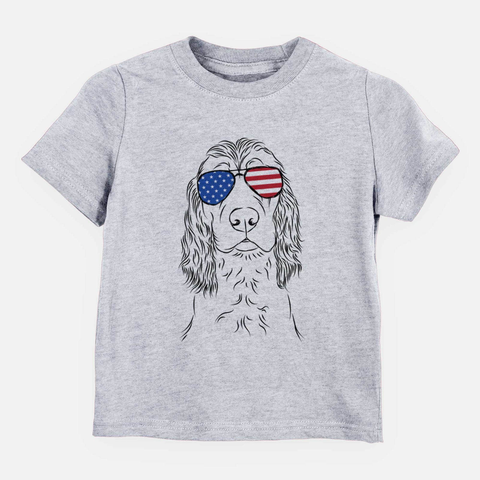USA Logan the Cocker Spaniel - Kids/Youth/Toddler Shirt