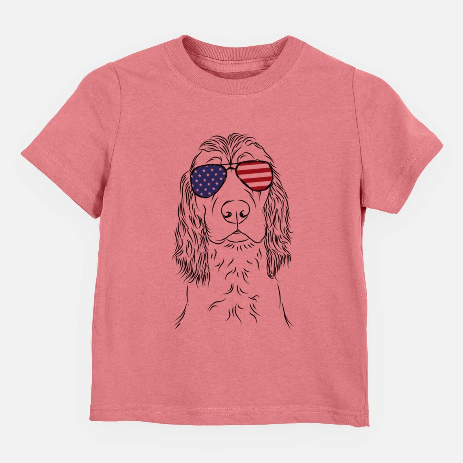 USA Logan the Cocker Spaniel - Kids/Youth/Toddler Shirt