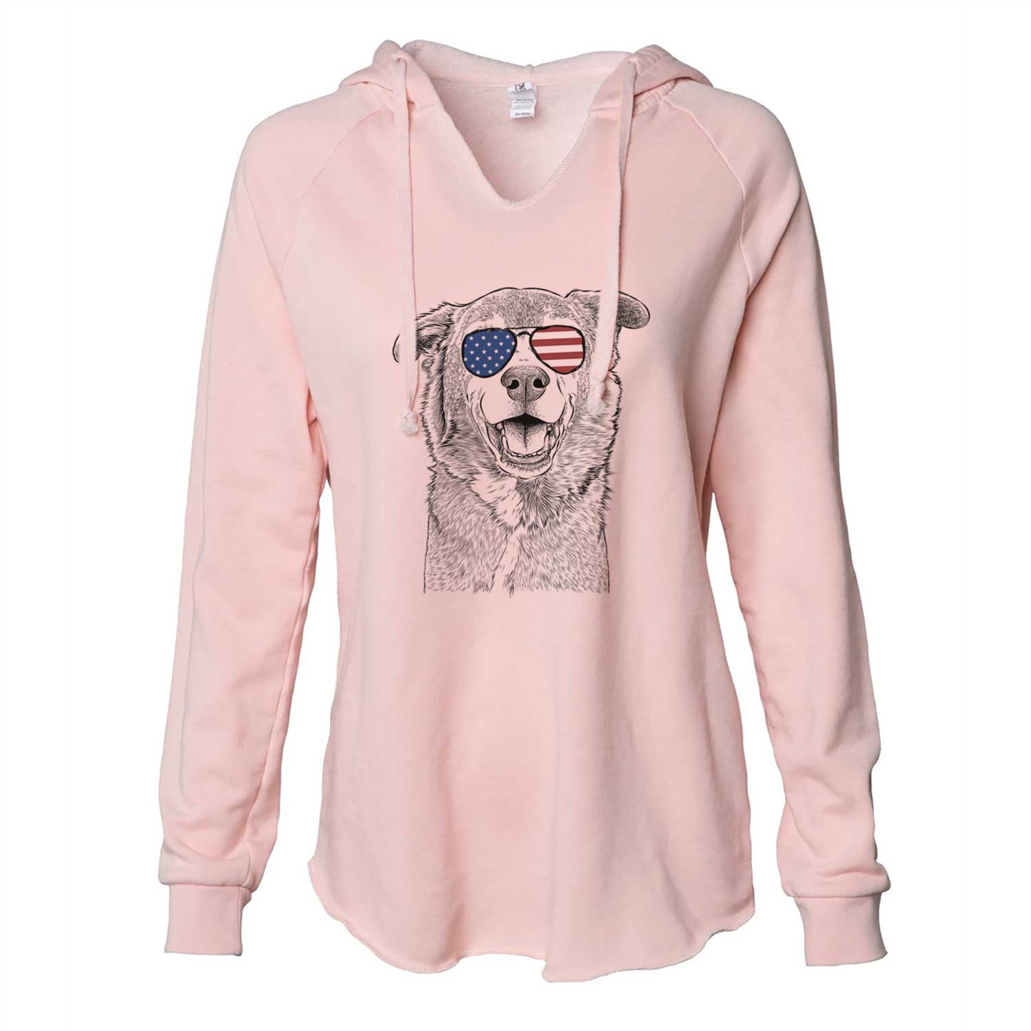 USA Logan the Rescue Mutt - Cali Wave Hooded Sweatshirt