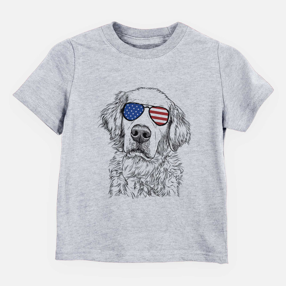 USA Loganator the Golden Retriever - Kids/Youth/Toddler Shirt