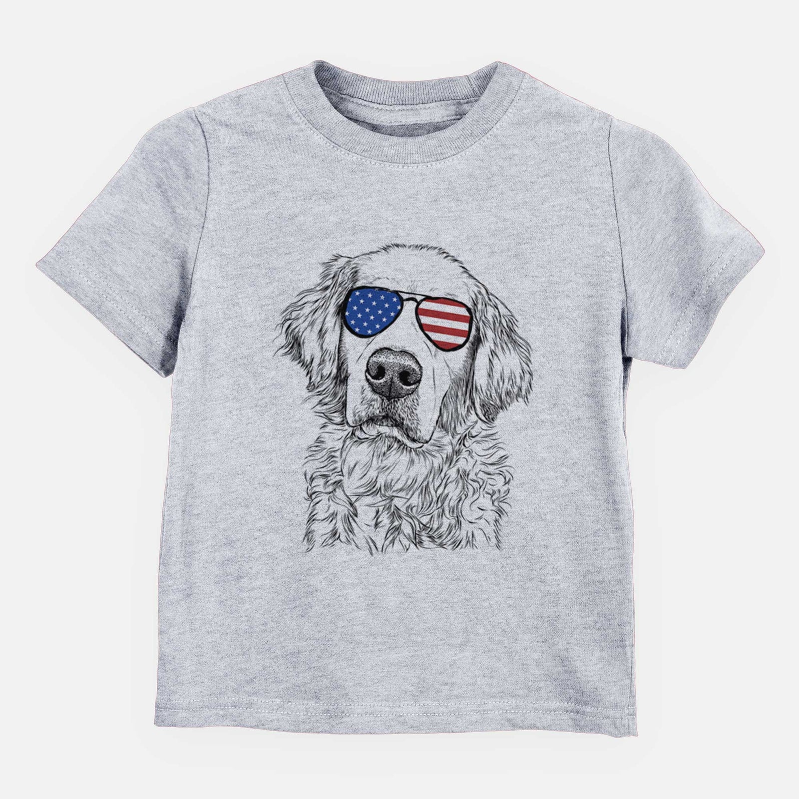USA Loganator the Golden Retriever - Kids/Youth/Toddler Shirt
