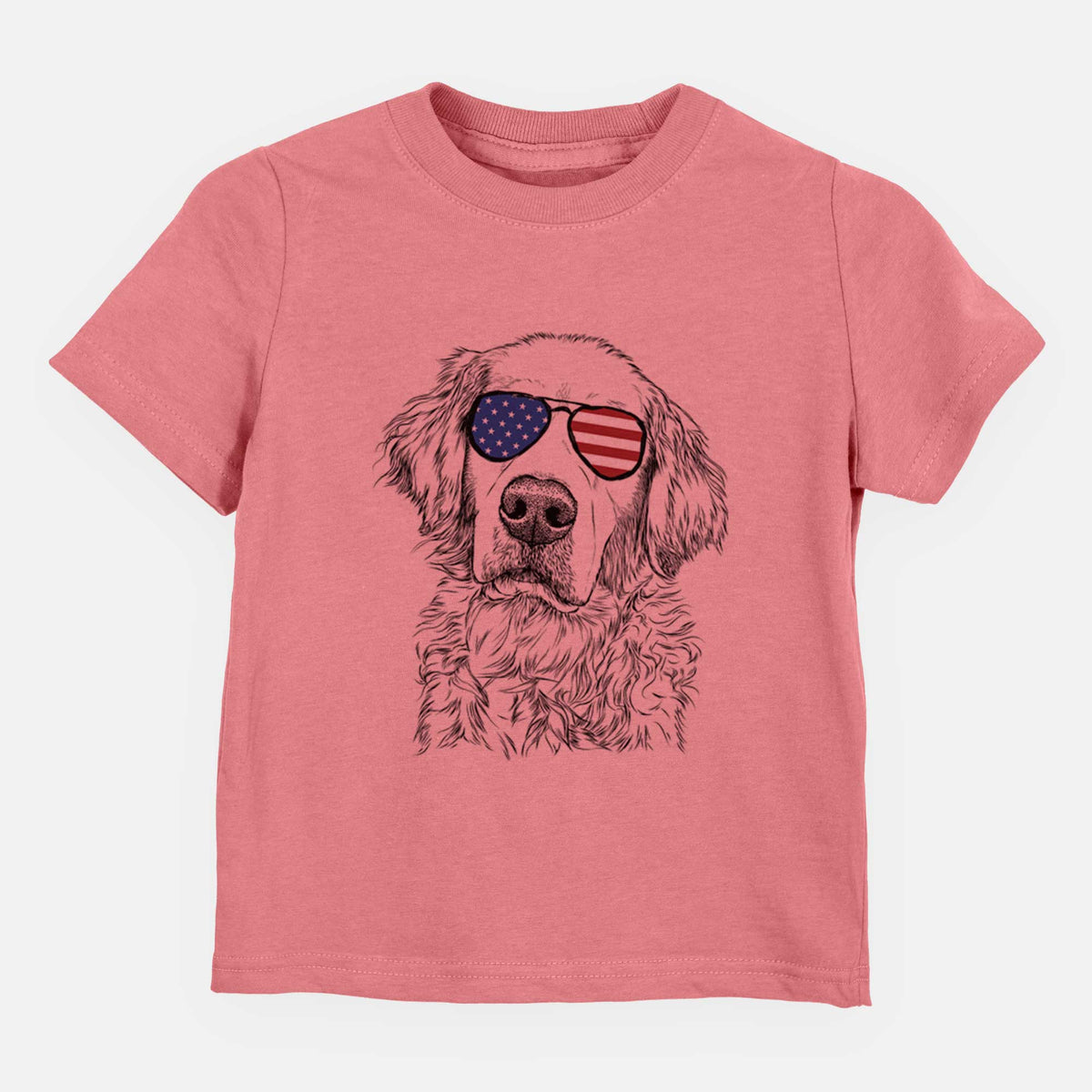USA Loganator the Golden Retriever - Kids/Youth/Toddler Shirt