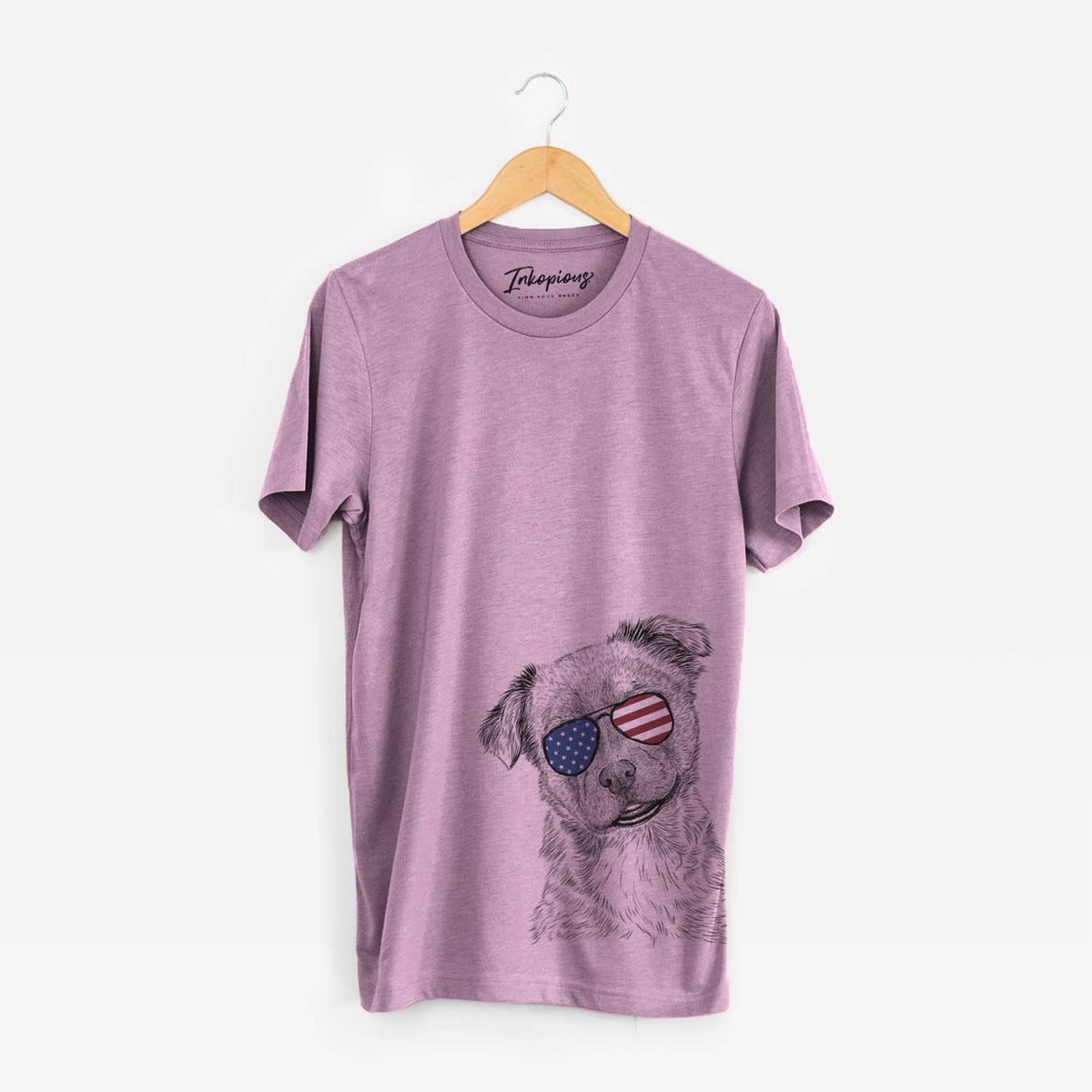 USA Loki Bear the Australian Cattle Dog Mix - Unisex Crewneck