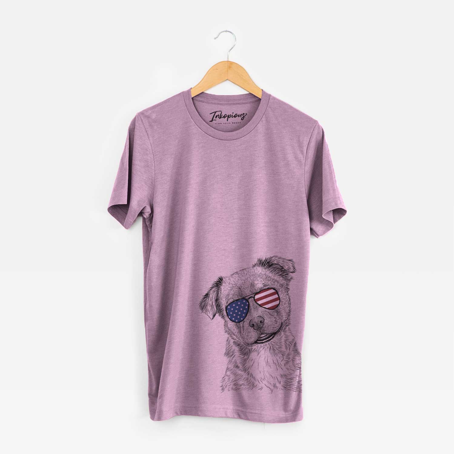 USA Loki Bear the Australian Cattle Dog Mix - Unisex Crewneck