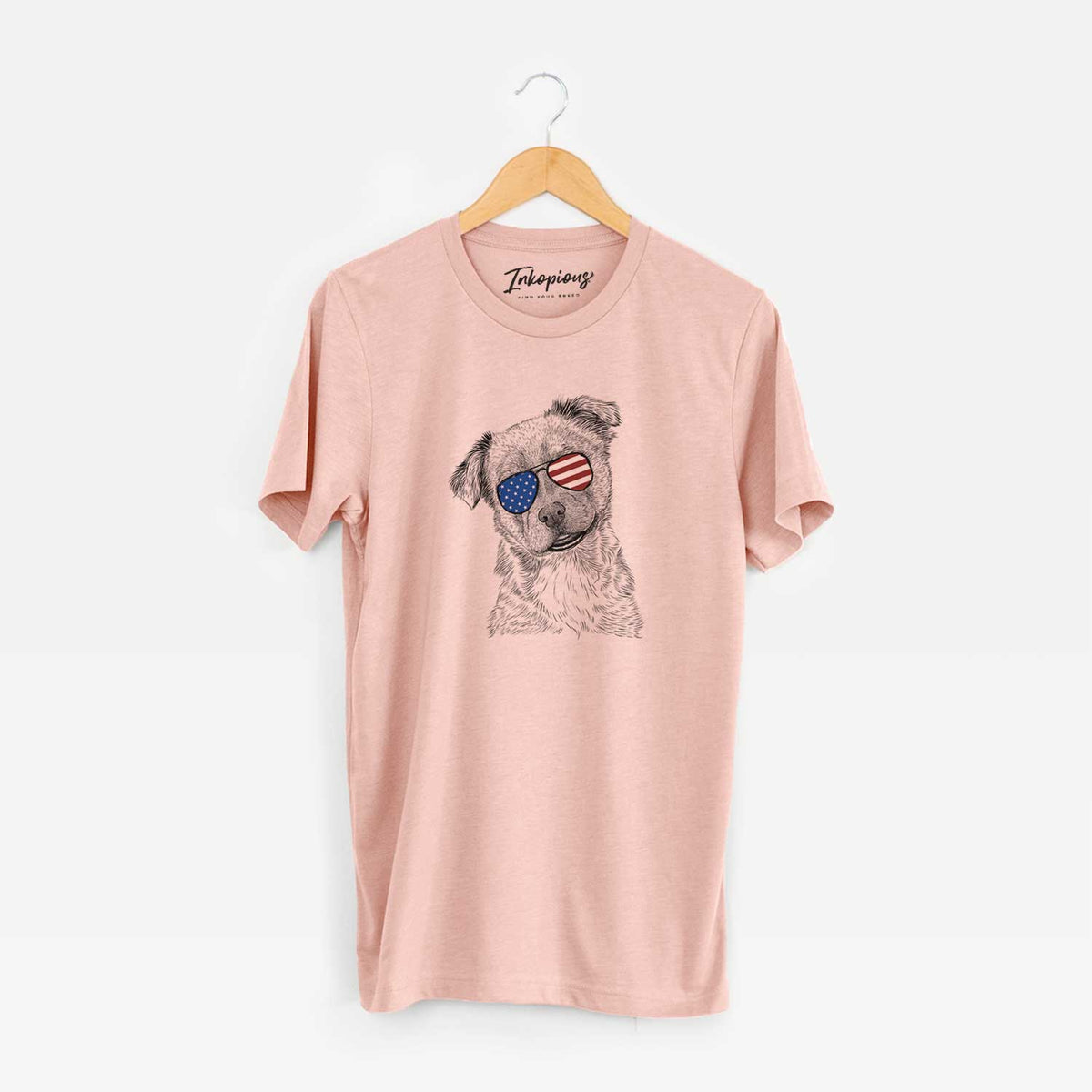 USA Loki Bear the Australian Cattle Dog Mix - Unisex Crewneck