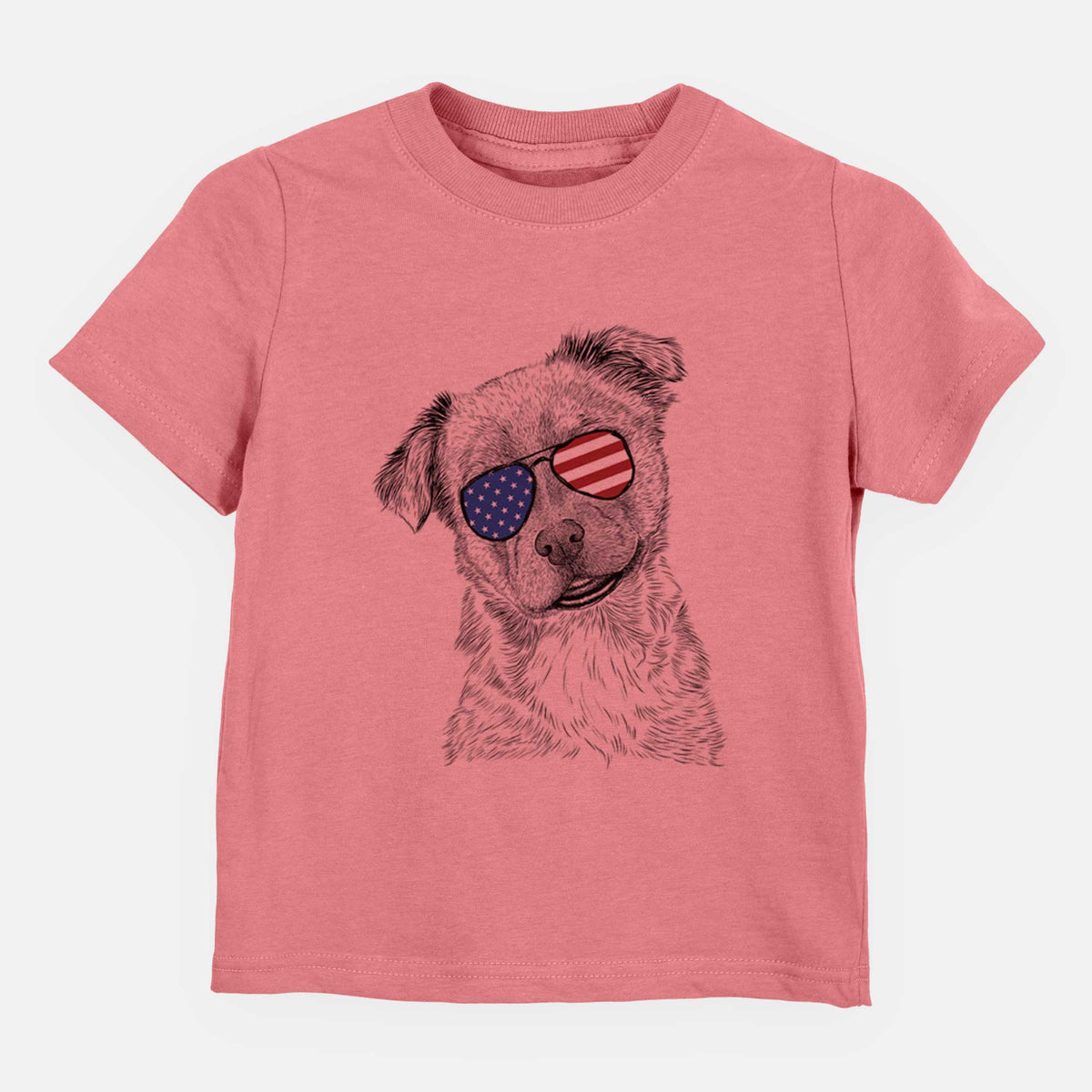 USA Loki Bear the Australian Cattle Dog Mix - Kids/Youth/Toddler Shirt