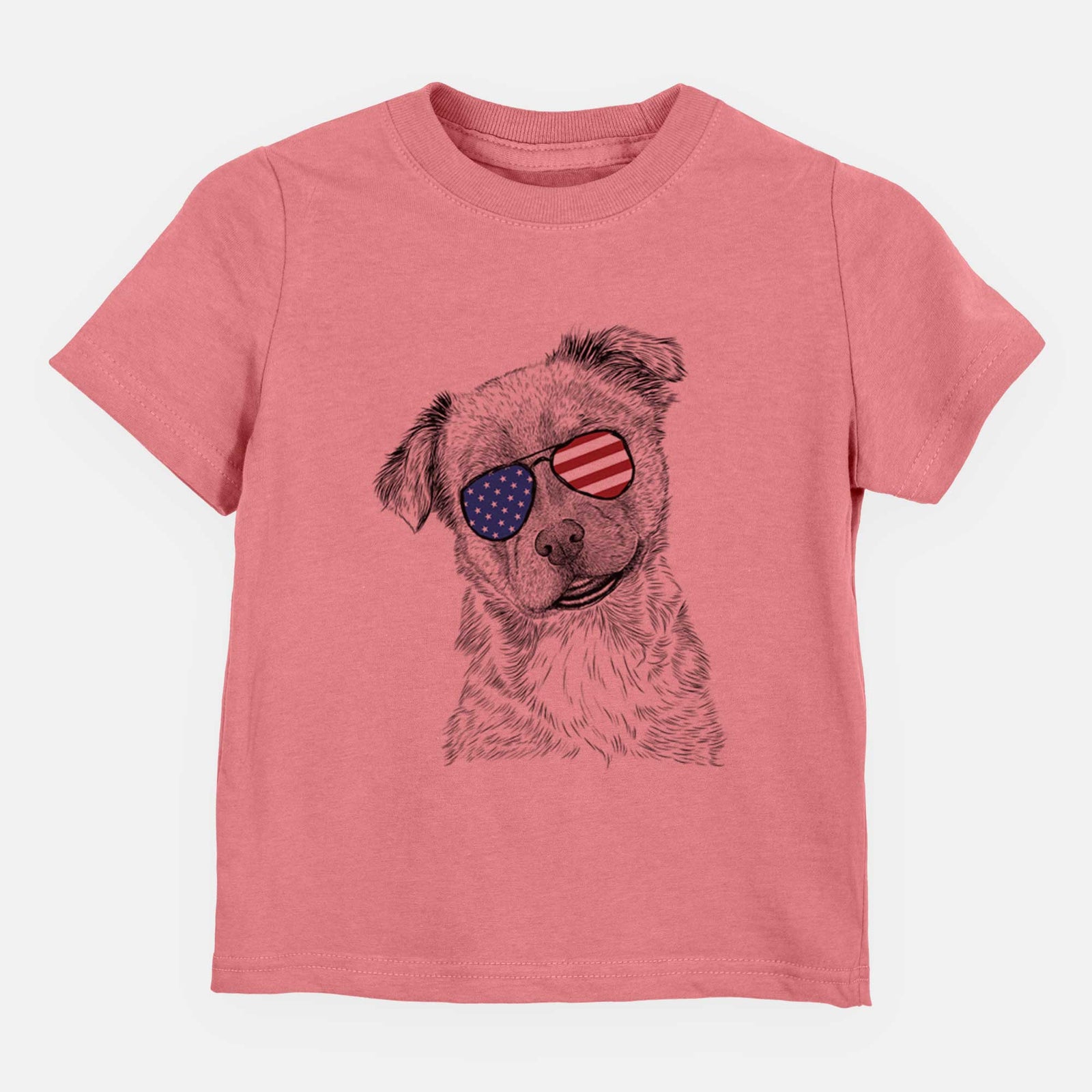 USA Loki Bear the Australian Cattle Dog Mix - Kids/Youth/Toddler Shirt