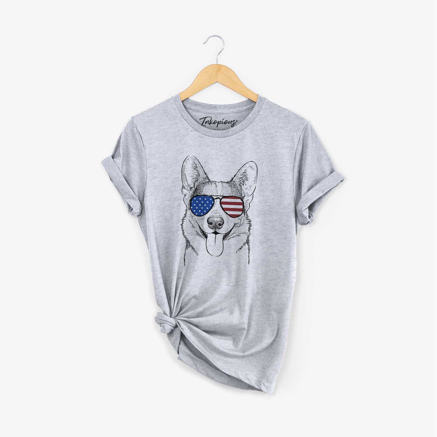 USA Loki the Corgi - Unisex Crewneck