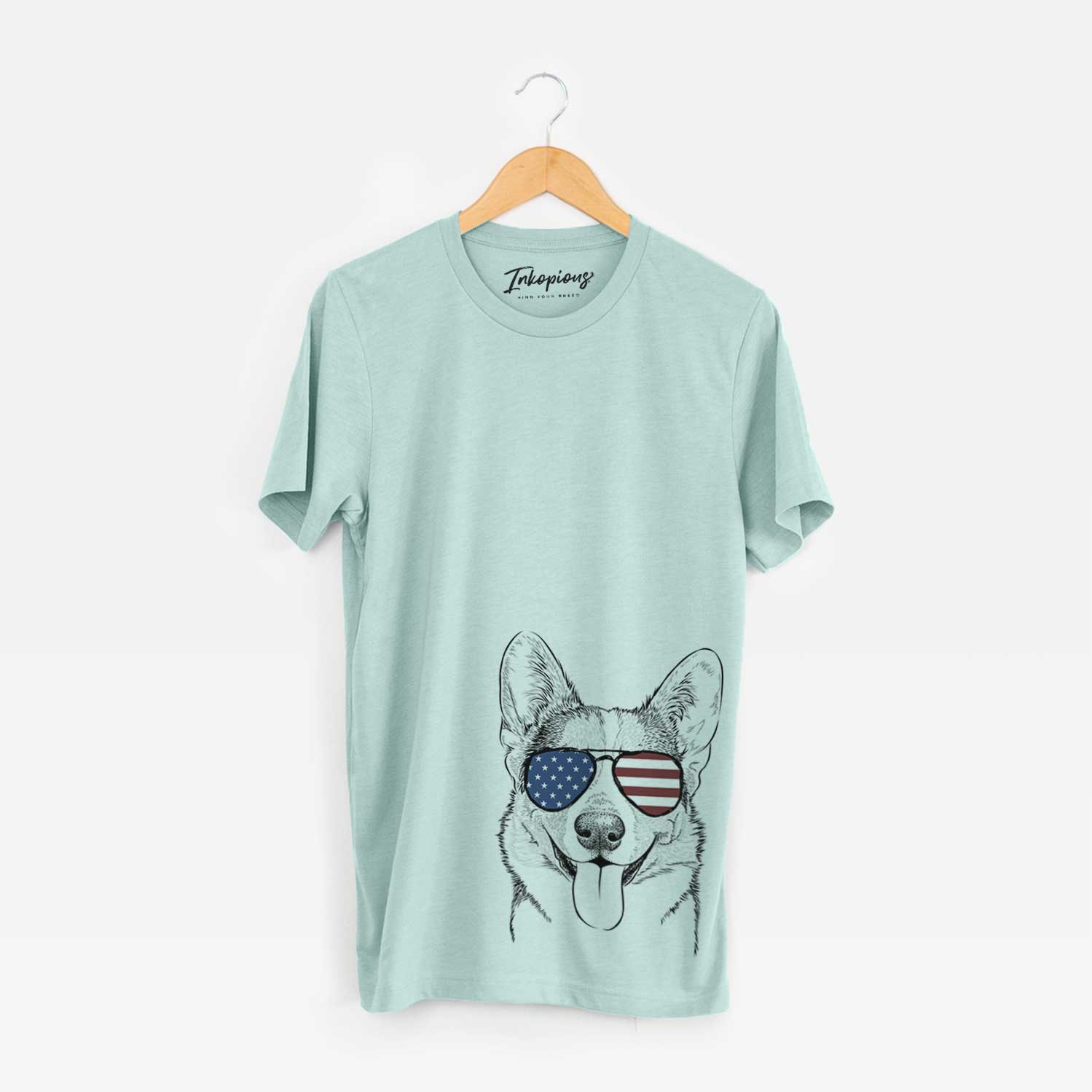 USA Loki the Corgi - Unisex Crewneck