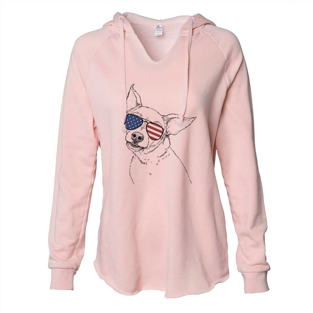 USA Lola the Chiweenie - Cali Wave Hooded Sweatshirt