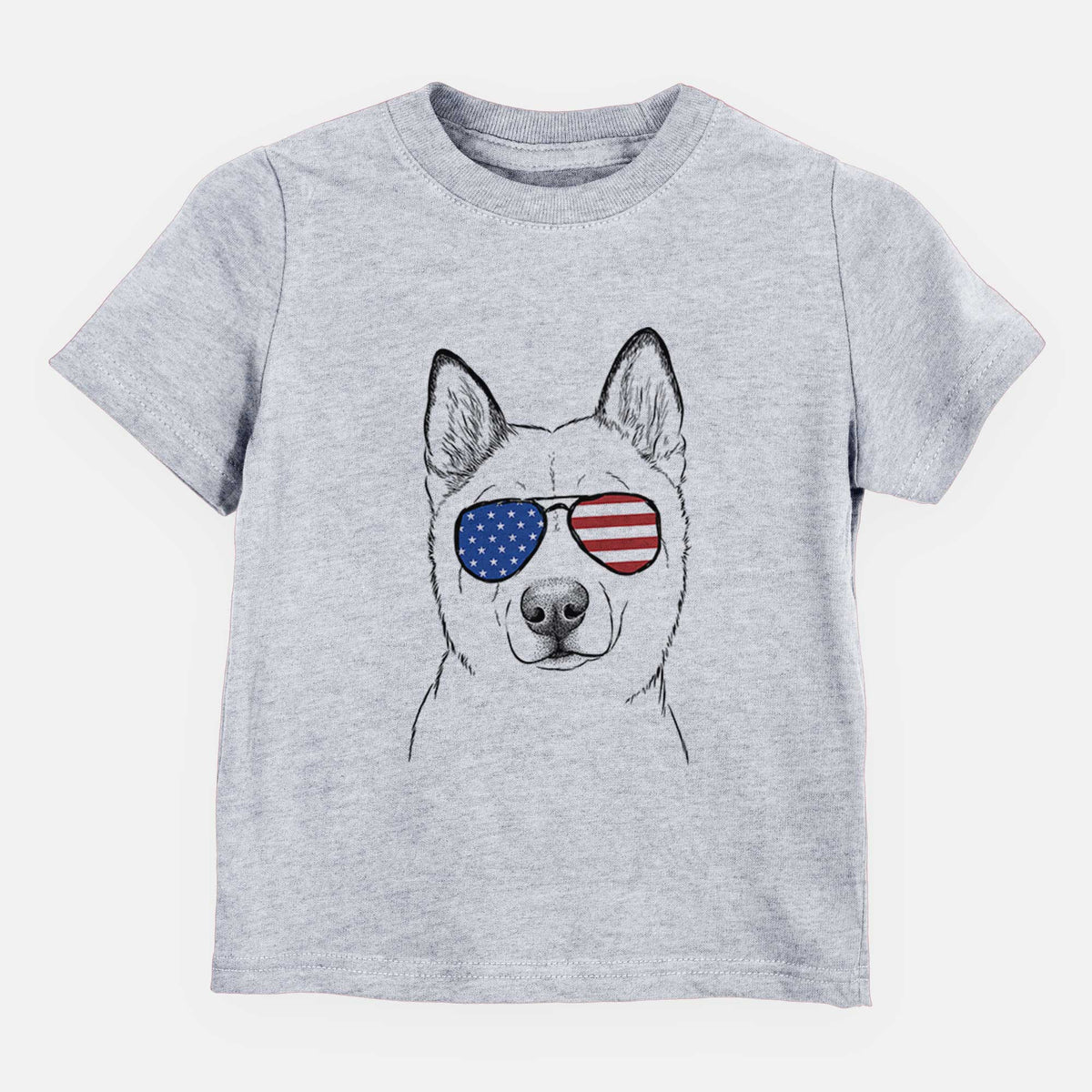 USA London the Siberian Husky - Kids/Youth/Toddler Shirt