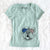 USA Louie the English Bulldog - Women's Perfect V-neck Shirt