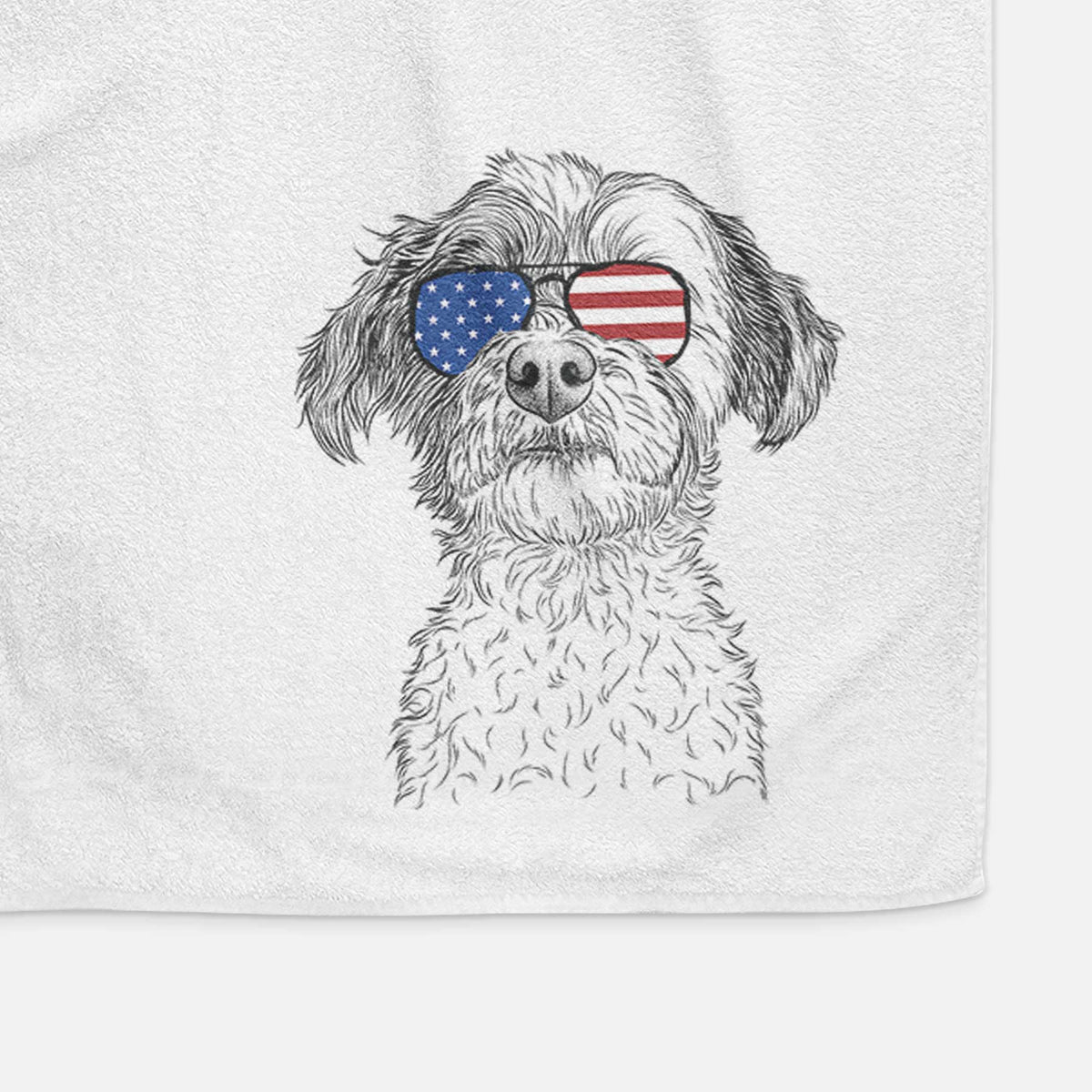 Louise the Havanese Decorative Hand Towel