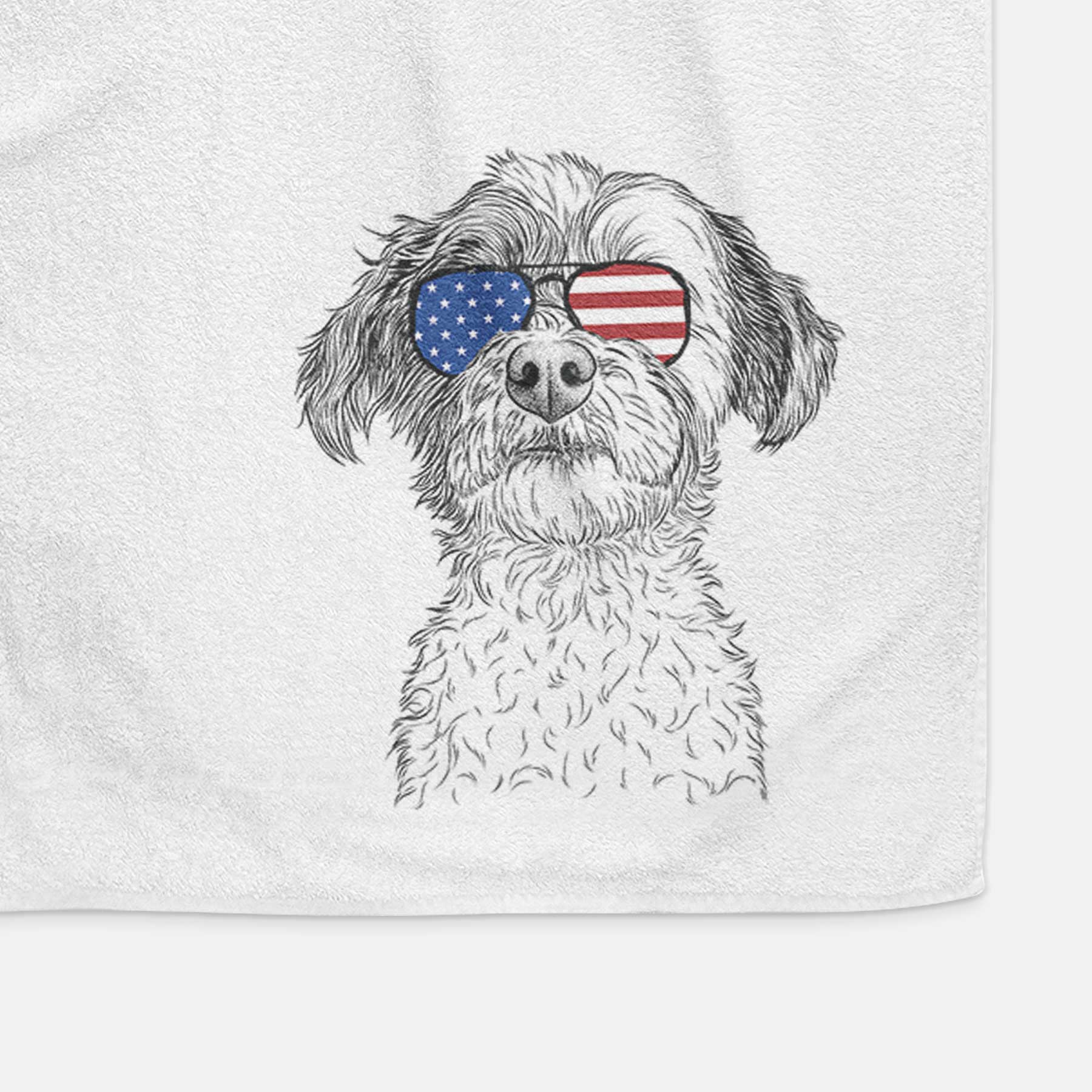 Louise the Havanese Decorative Hand Towel