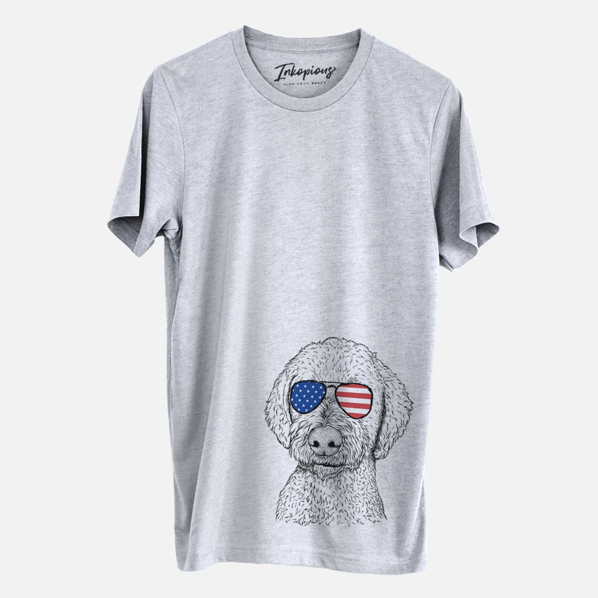 USA Lucy Boo the Goldendoodle - Unisex Crewneck