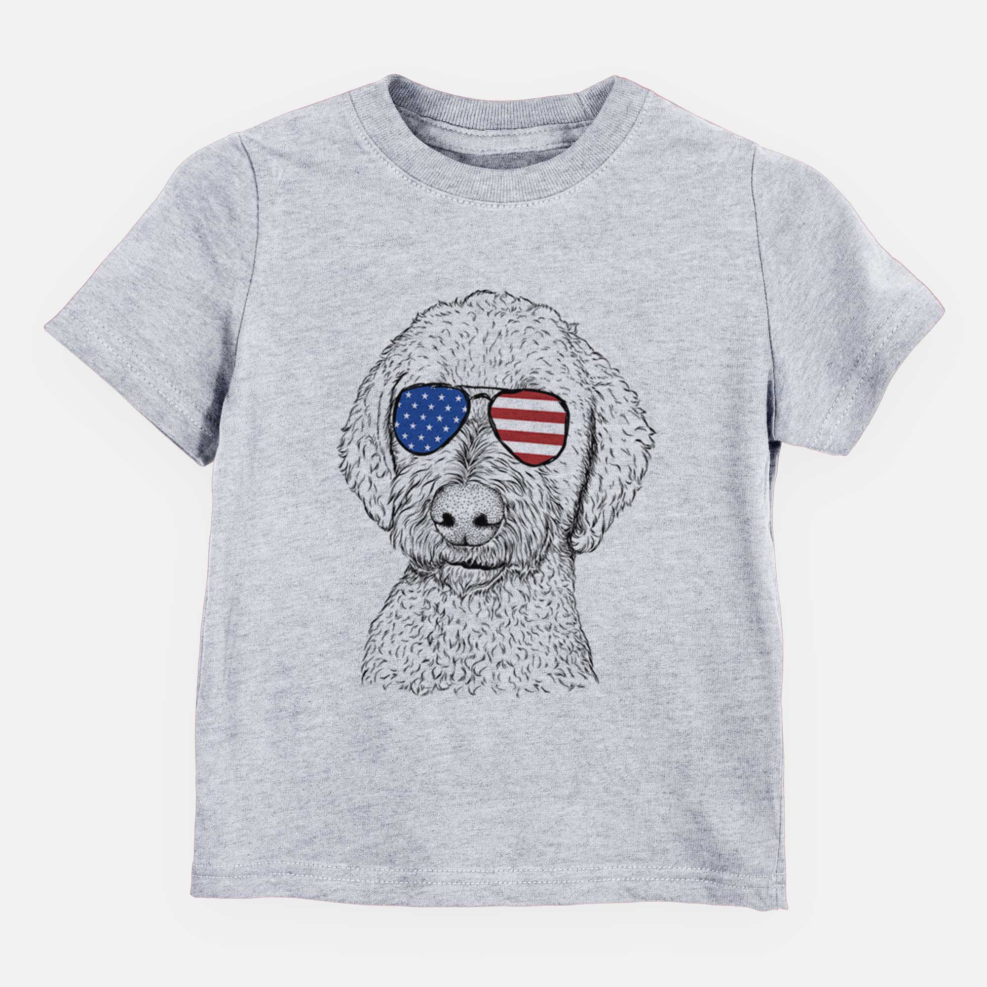 USA Lucy Boo the Goldendoodle - Kids/Youth/Toddler Shirt